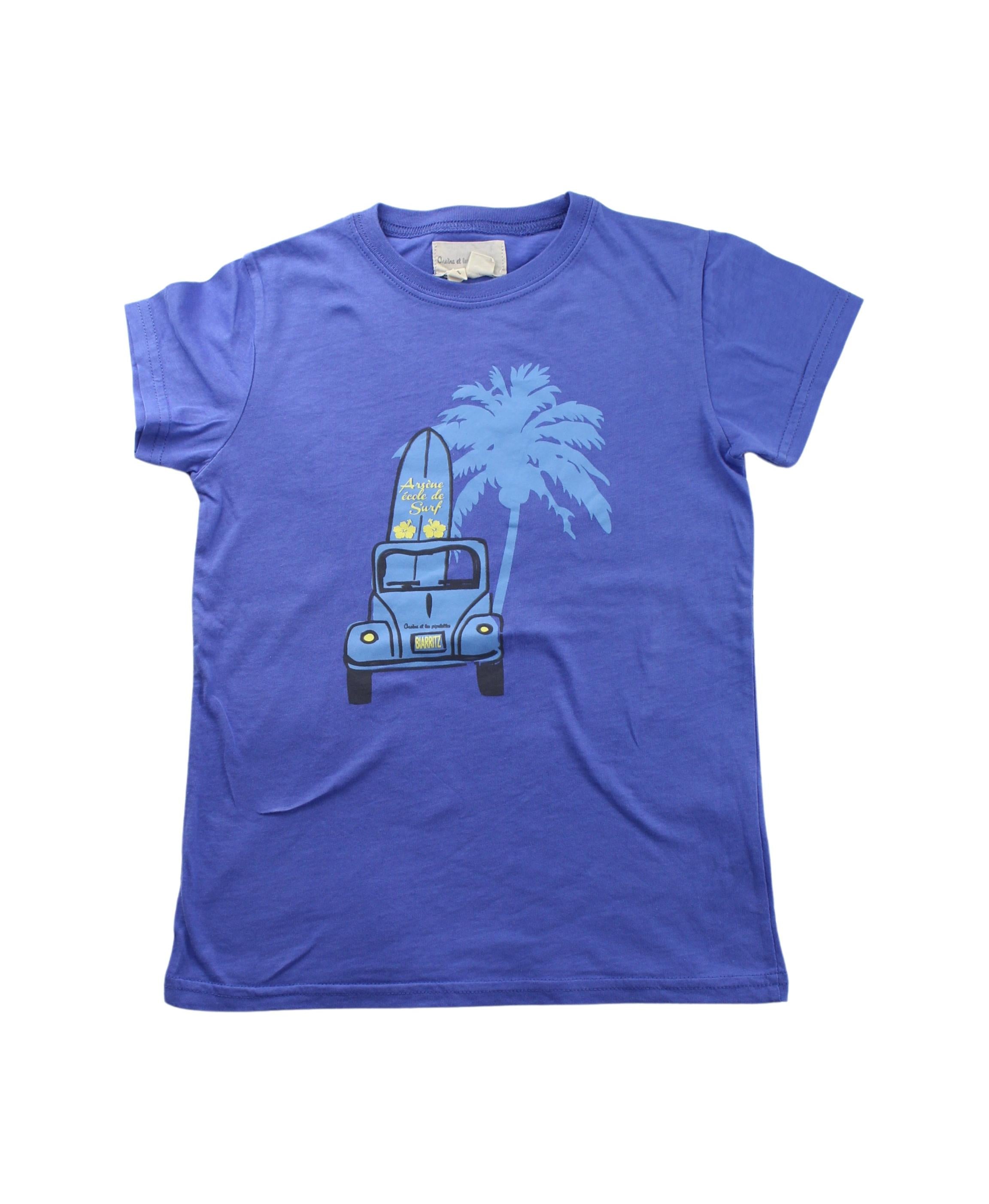 Arsène and the Gossips Short Sleeve T-Shirt for Boys Size 6T - Cute Graphic Tee for Kids Playdates, School & Everyday Wear