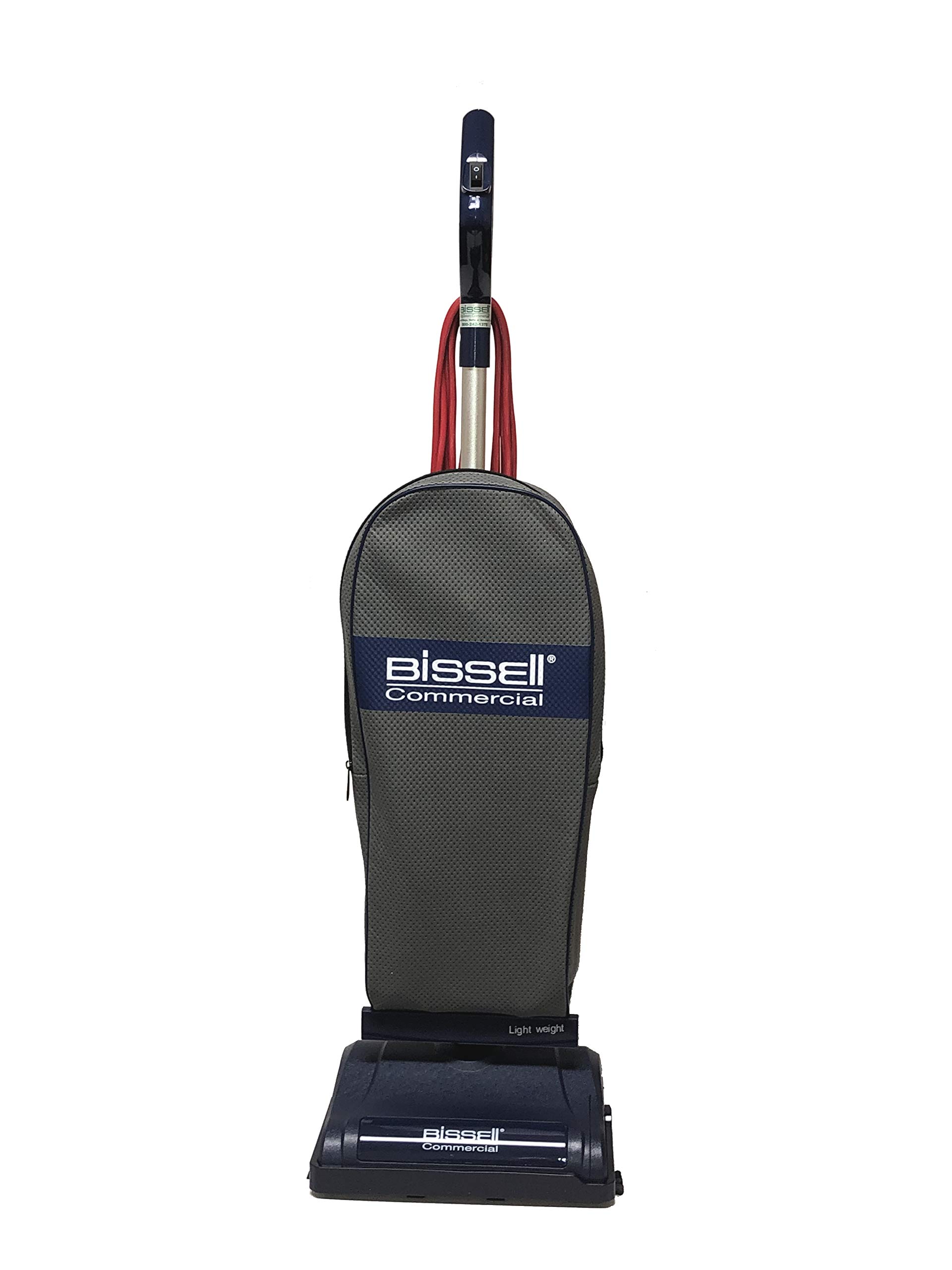 BISSELL BigGreen Commercial Lightweight 8lb Upright Vacuum Cleaner BGU7100 Blue - Powerful Cleaning for Offices, Hotels, and Large Spaces