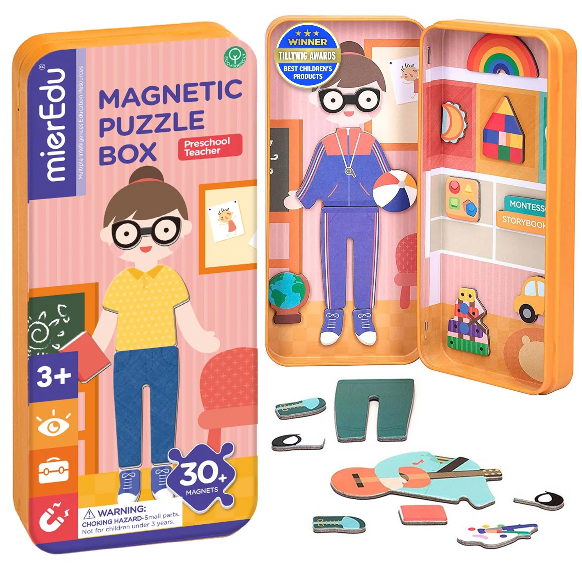 Magnetic Puzzle Box for Preschool Teachers - Fun Learning Activity