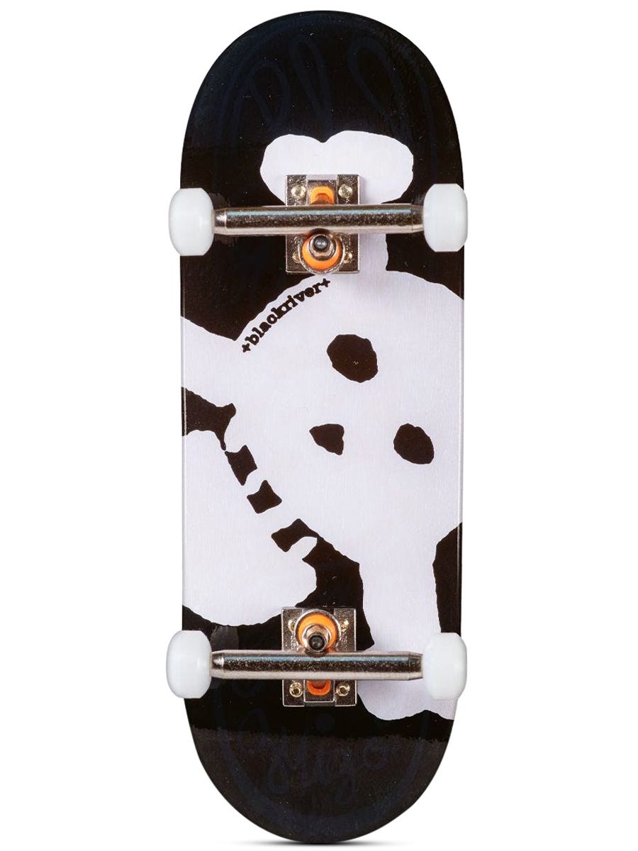 Blackriver 7-Ply Fingerboard Complete Skateboard - Premium Mini Skateboard for Finger Tricks & Practice - Perfect for Beginners & Pros - Use at Home, Office, or School