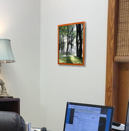 12x16 Wooden Poster Frame - Premium Quality Swing Frame for Wall Art Display - Perfect for Home, Office, and Gallery Decor