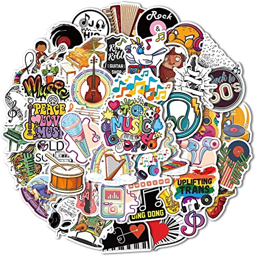 50 Music Stickers