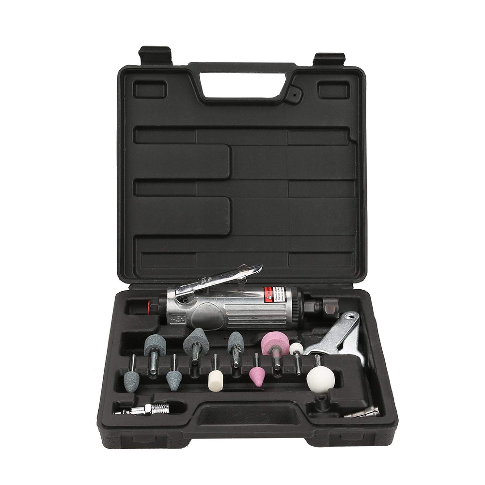 Pneumatic Polishing Machine Kit - Ergonomic Air Sander Set for Metal Cutting, Grinding & Finishing | Perfect for Automotive, Woodworking & DIY Projects