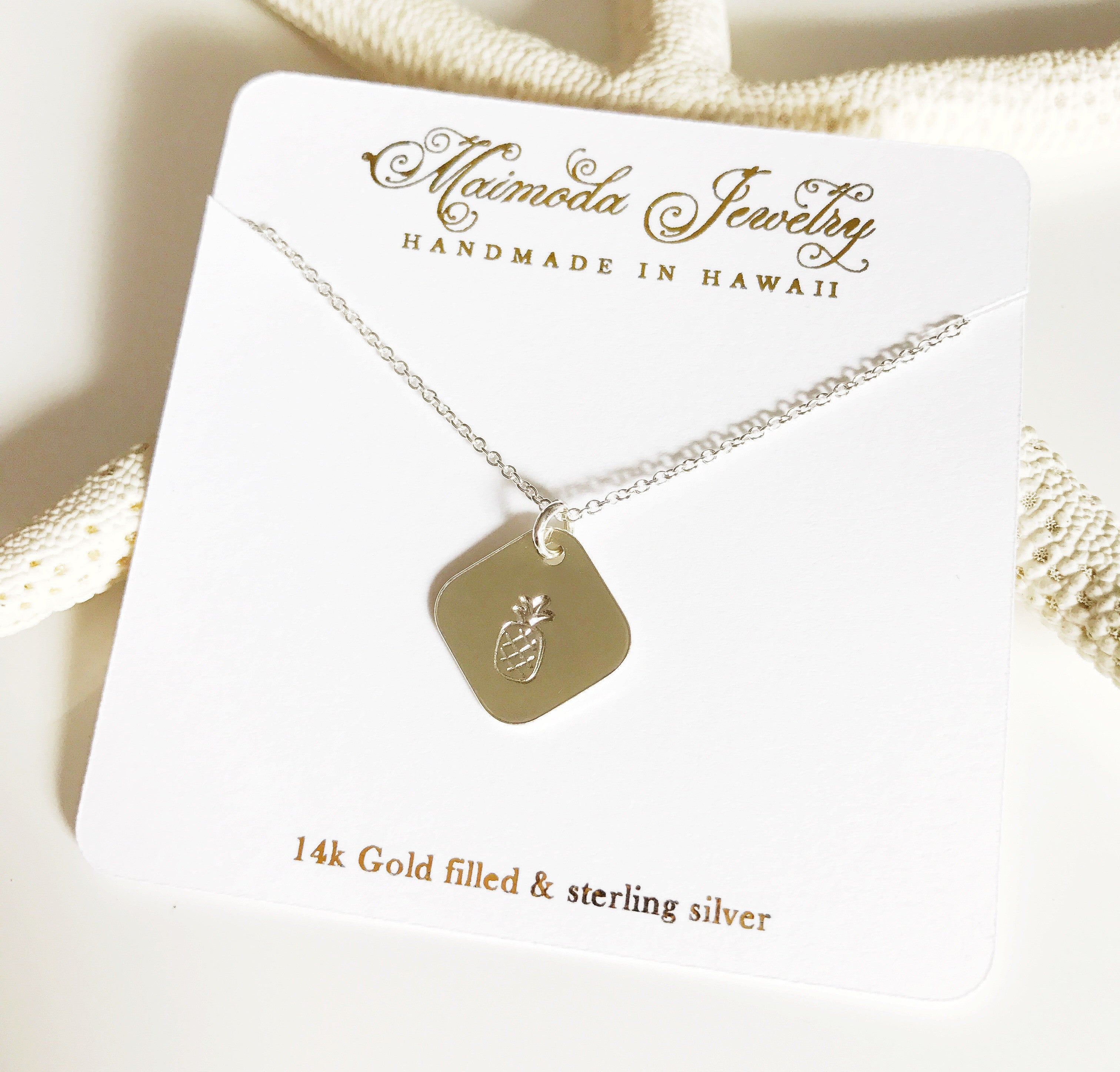 Gisele Pineapple Pendant Necklace (N202) - Elegant Gold Plated Jewelry for Women, Perfect Gift for Birthday, Anniversary & Everyday Wear