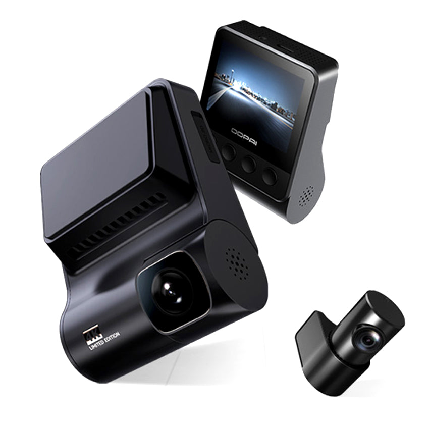 DDPAI Z50 4K UHD Dash Cam with Rear Camera - 2160P Front & Rear Recording, Night Vision, Parking Mode - Perfect for Road Trips, Uber/Lyft Drivers & Vehicle Security