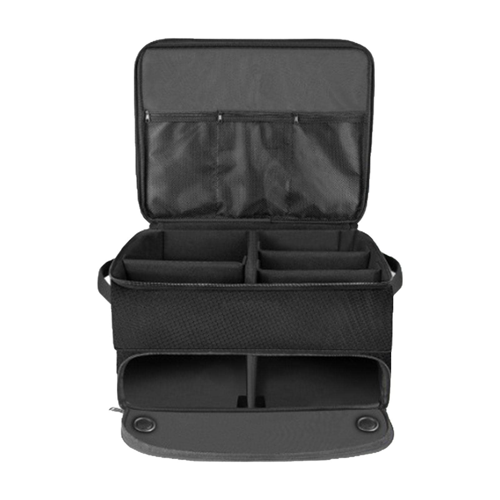 2 Layers Golf Trunk Organizer - Expandable Car Storage with Waterproof Golf Bag & Ventilation Compartments | Perfect for Golf Gear Organization & Travel Accessories Storage