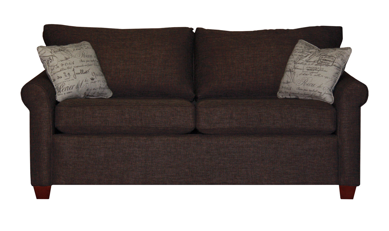 Douglas Condo Sofa - Modern 3-Seater Loveseat for Small Spaces, Compact Apartment Living Room Furniture - Perfect for Studio Apartments, Dorms & Cozy Homes