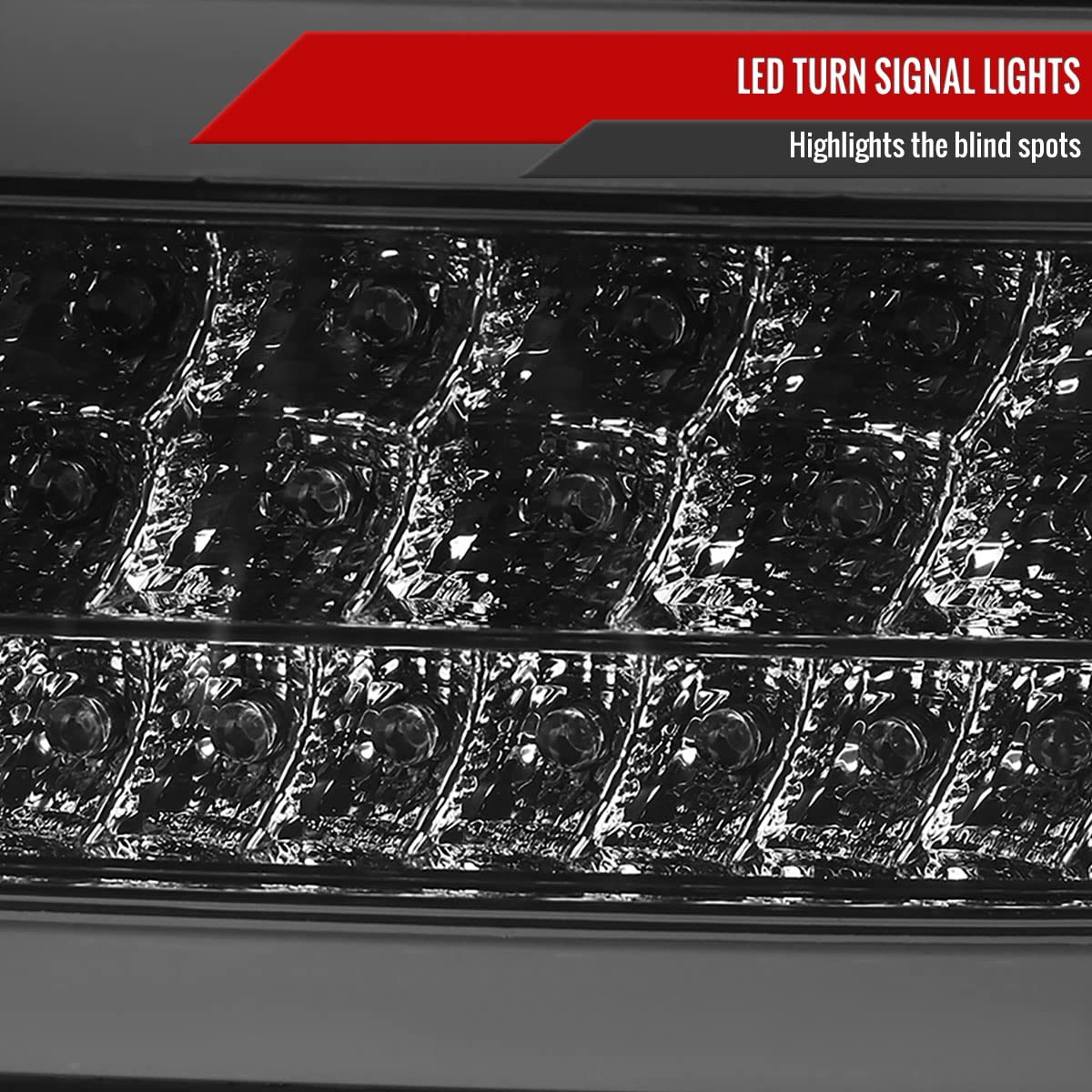 Smoke LED Tail Lights for 06-11 Models - Tinted Brake Lamps for Enhanced Style & Safety | Perfect for Night Driving & Custom Car Upgrades