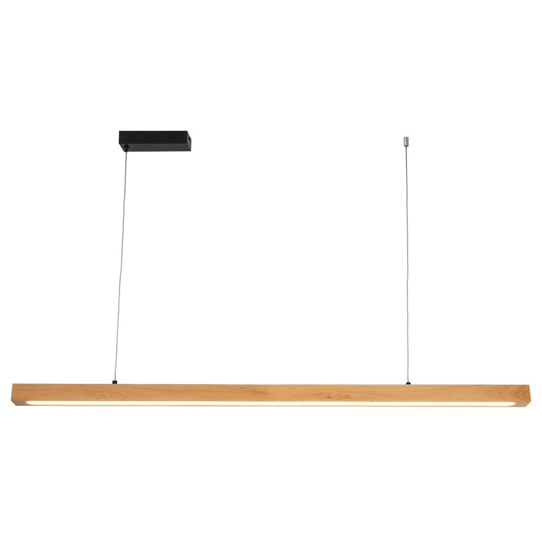 25W Tri Natural Wooden Small LED Pendant Light - Modern Hanging Fixture for Kitchen Island, Dining Room & Bedroom Lighting