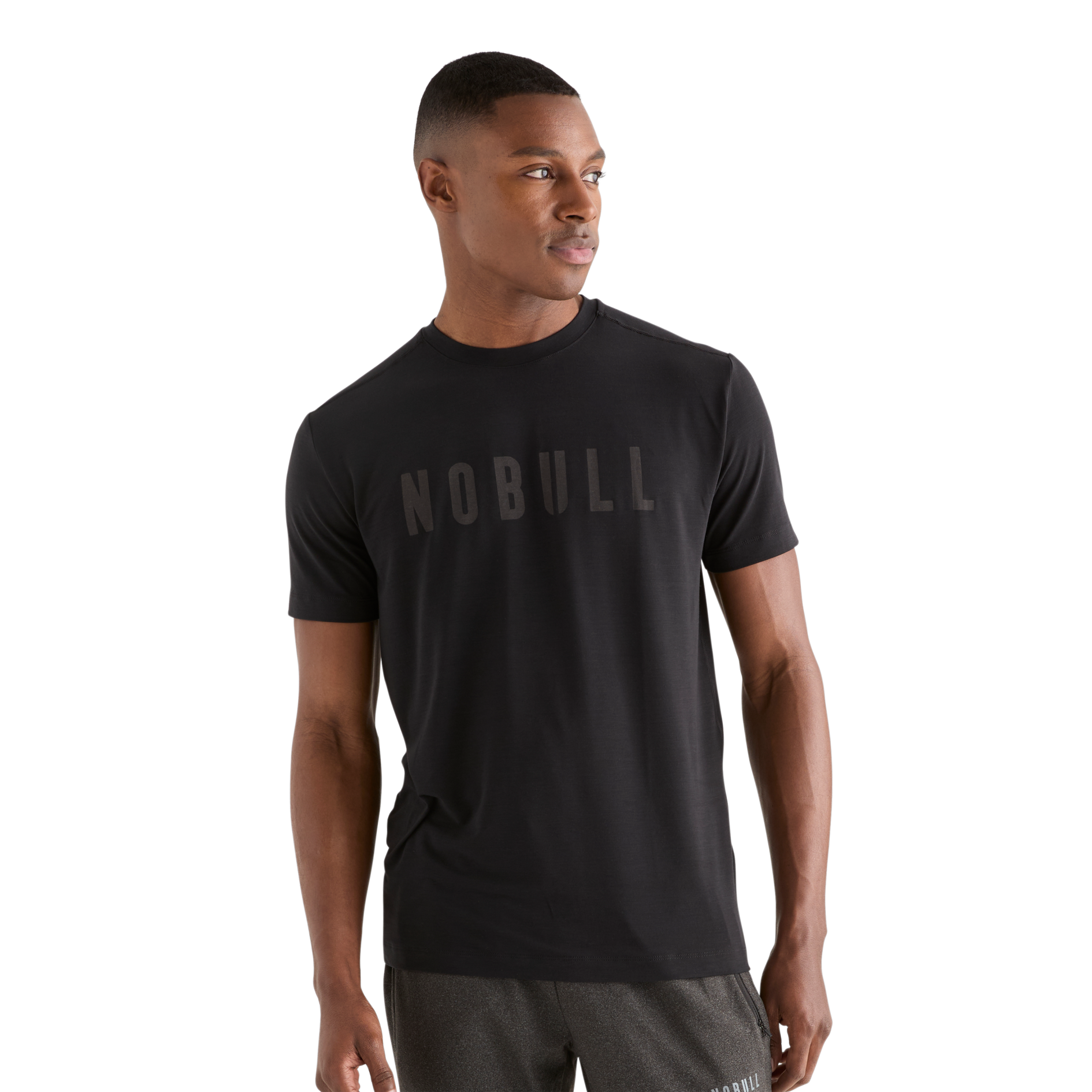 NOBULL Men's Performance T-Shirt - Lightweight, Breathable Workout Tee for Gym, Running & Training