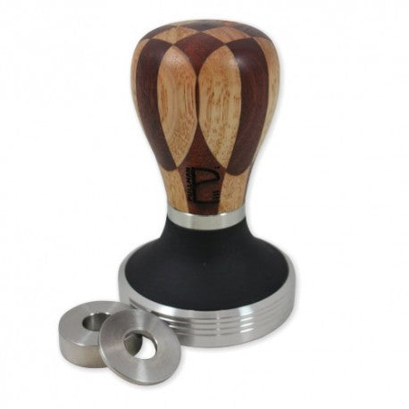 Premium 58mm Barista Coffee Tamper with Checkerboard Design - Perfect for Espresso Machine & Home Brewing | Pullman Coffee Tamper for Professional & Home Use
