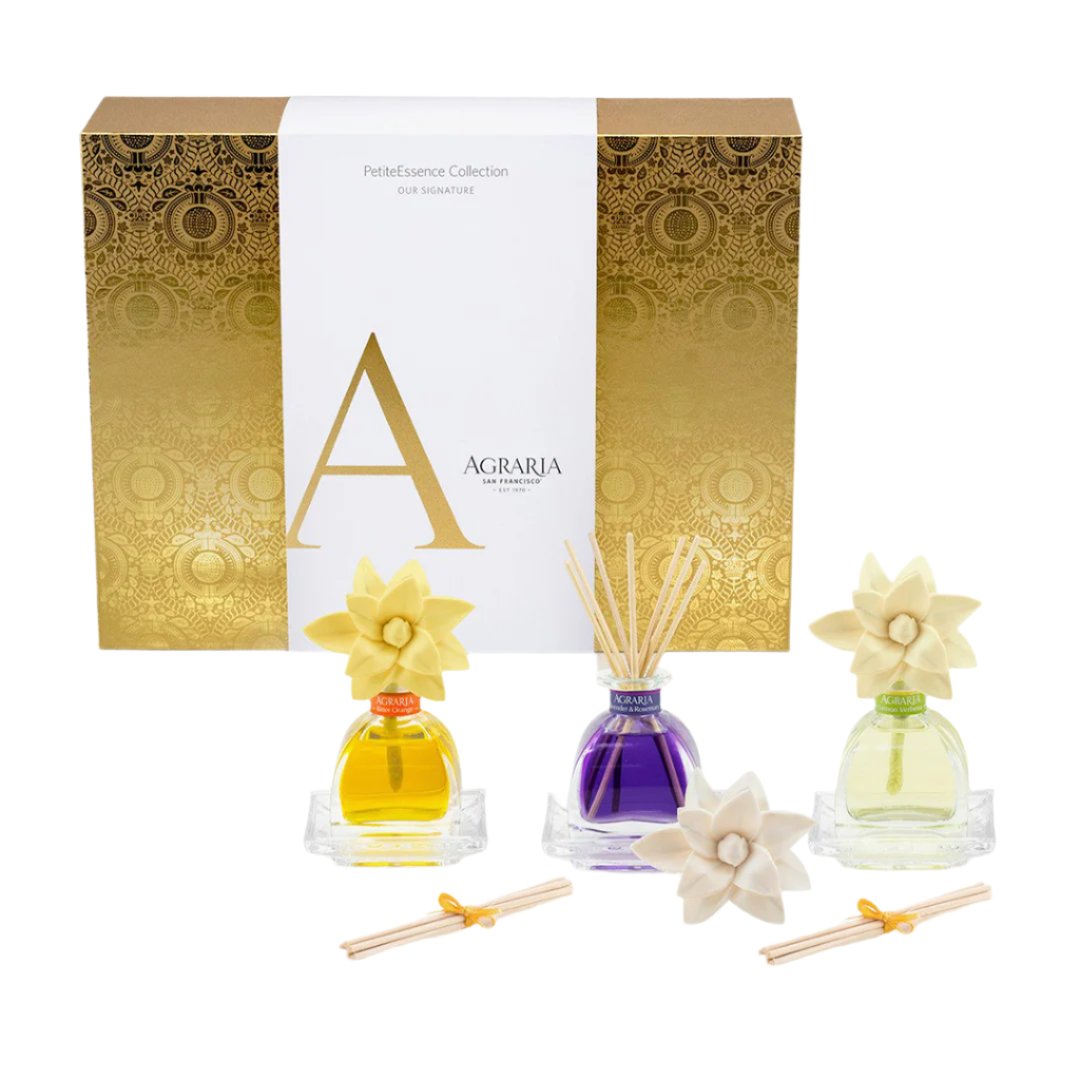 Premium Aromatherapy Essential Oil Diffusers Set of 3 - Ultrasonic Cool Mist Humidifier for Home, Office & Spa - Relaxation, Sleep & Air Freshener