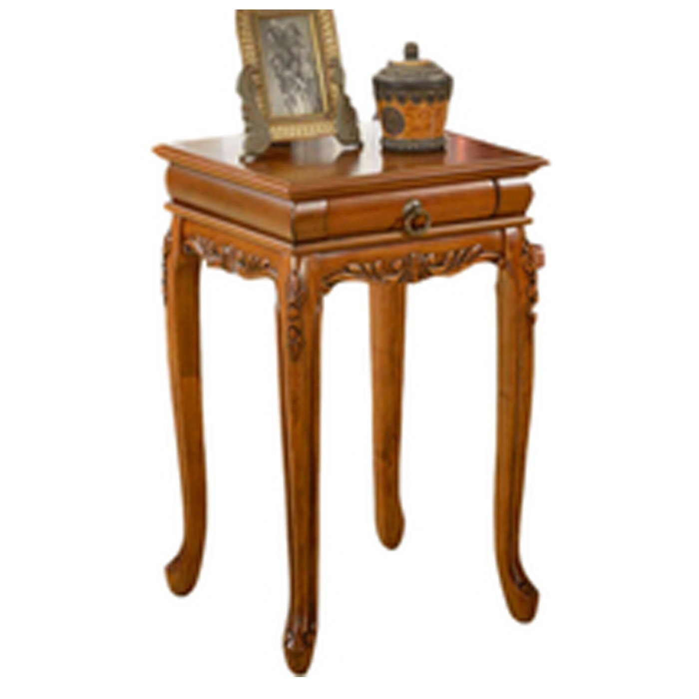 Handcrafted Cedar Wood Side Table with Unique Shaped Legs - Perfect for Living Room, Bedroom, or Outdoor Patio Furniture