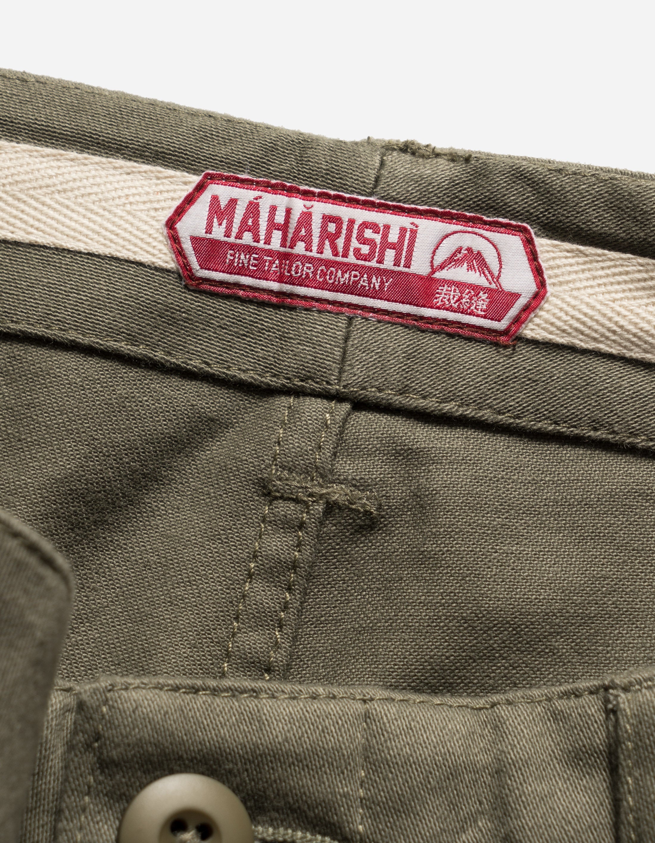 6055 Maharishi Utility Pants in Olive Green - Durable Tactical Cargo Pants for Outdoor Adventures, Hiking & Workwear