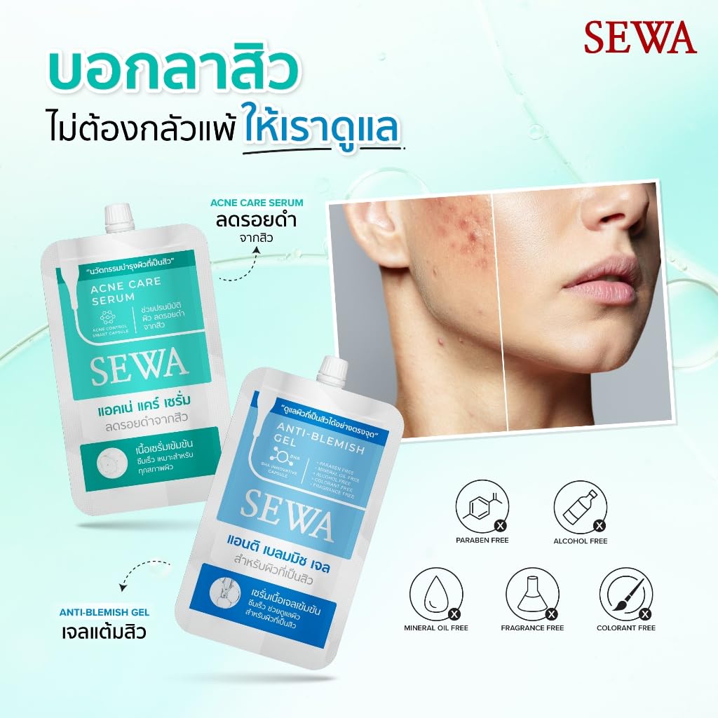 Best Acne Control Serum for Face - Smart Capsule Treatment for Acne-Prone Skin | Travel Size Facial Care | Perfect for Daily Skincare Routine & On-the-Go Use