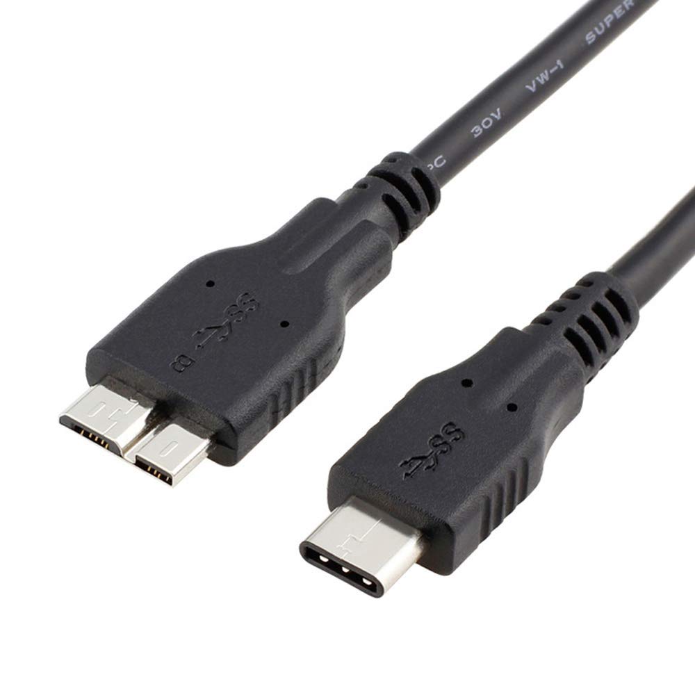 QCEs USB C to Micro USB 3.0 Cable & USB A to Micro USB 3.0 Adapter - 3.3Ft Fast Charging & Data Sync for Smartphones, Tablets, Cameras - Perfect for Home, Office & Travel Use