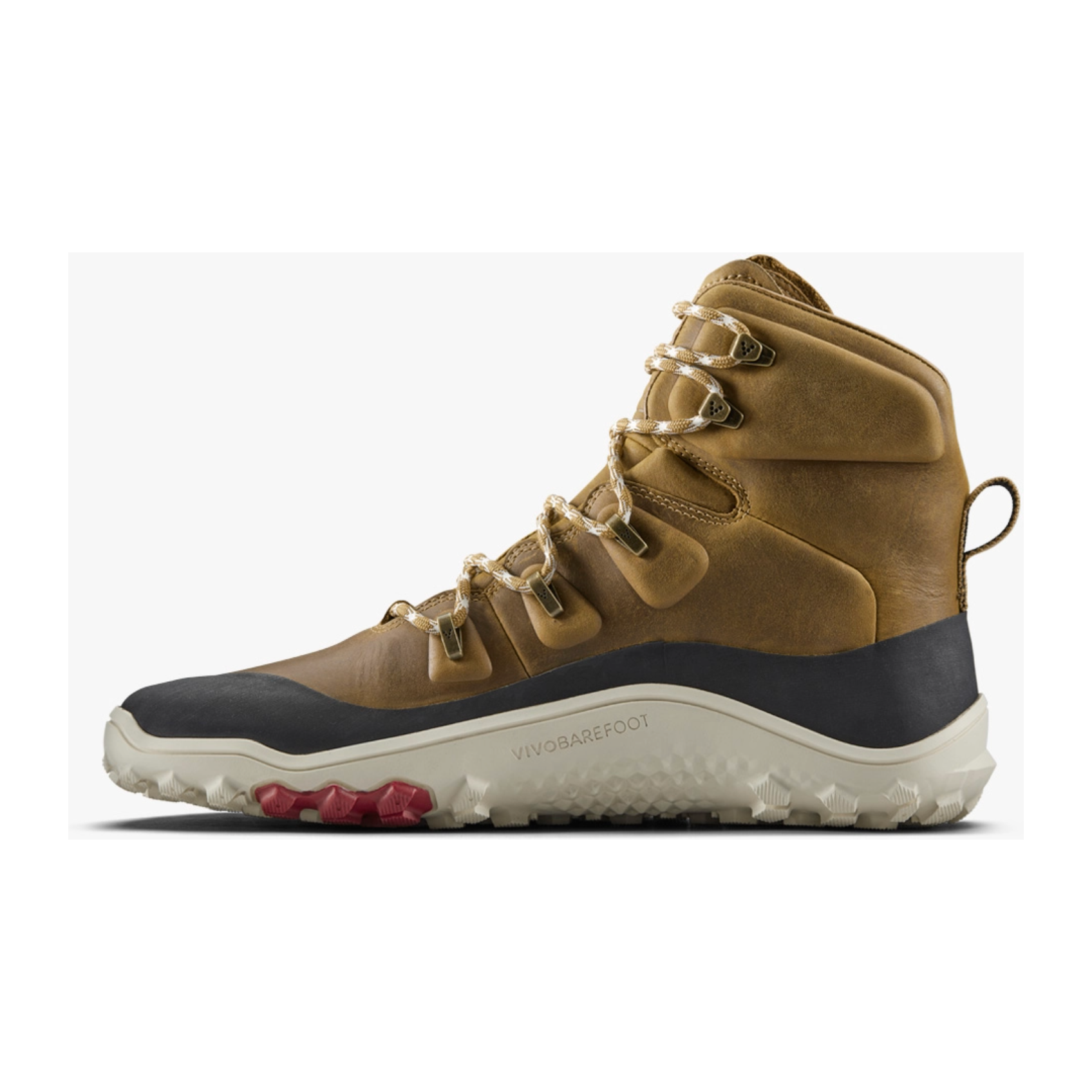 Vivobarefoot Women's Tracker Leather All-Terrain Hiking Boots - Waterproof Outdoor Shoes for Trail Running & Adventure Travel