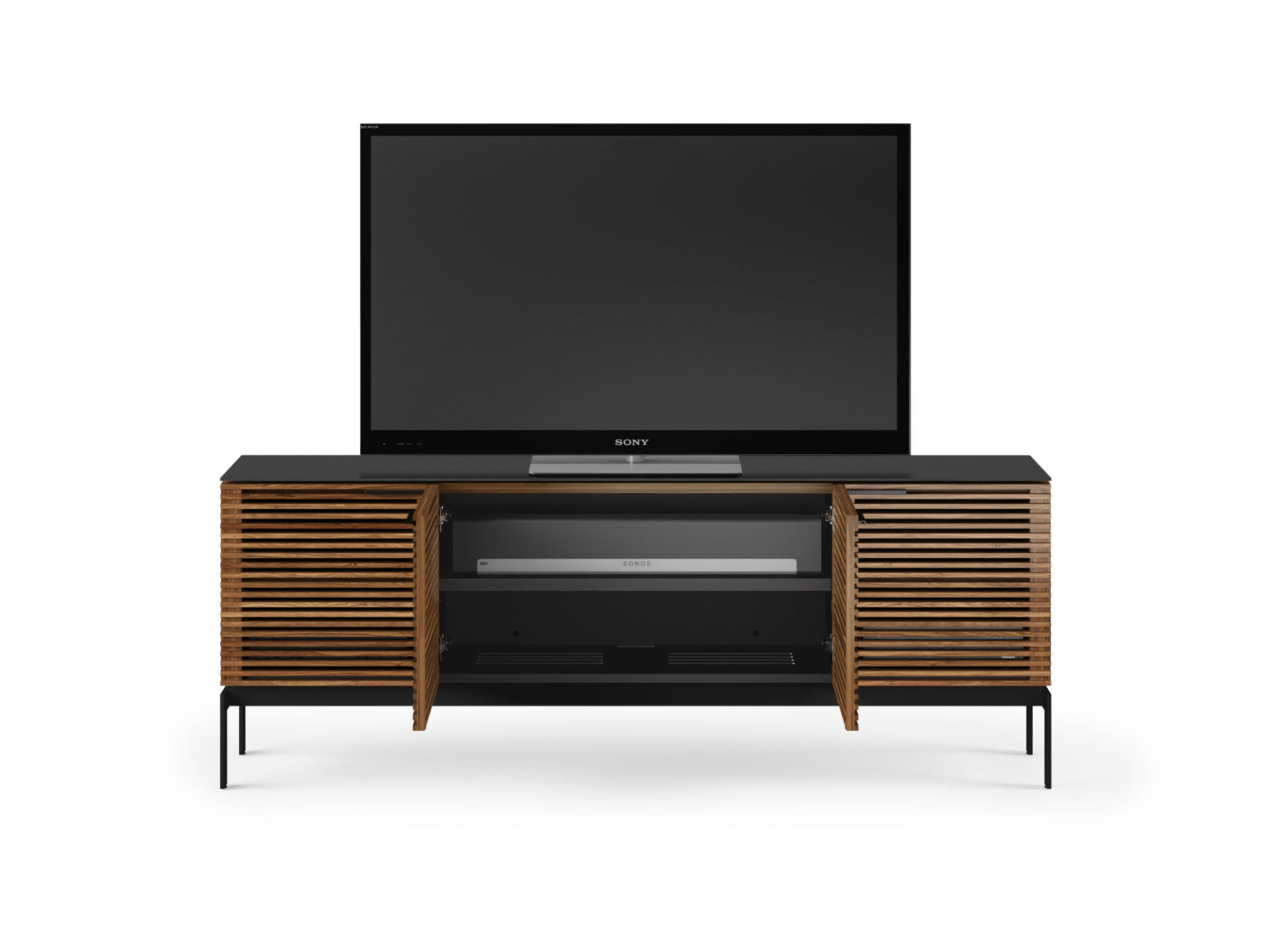 BDI Corridor SV 7129 Media Console - Modern TV Stand with Storage for Living Room, Home Theater & Entertainment Centers