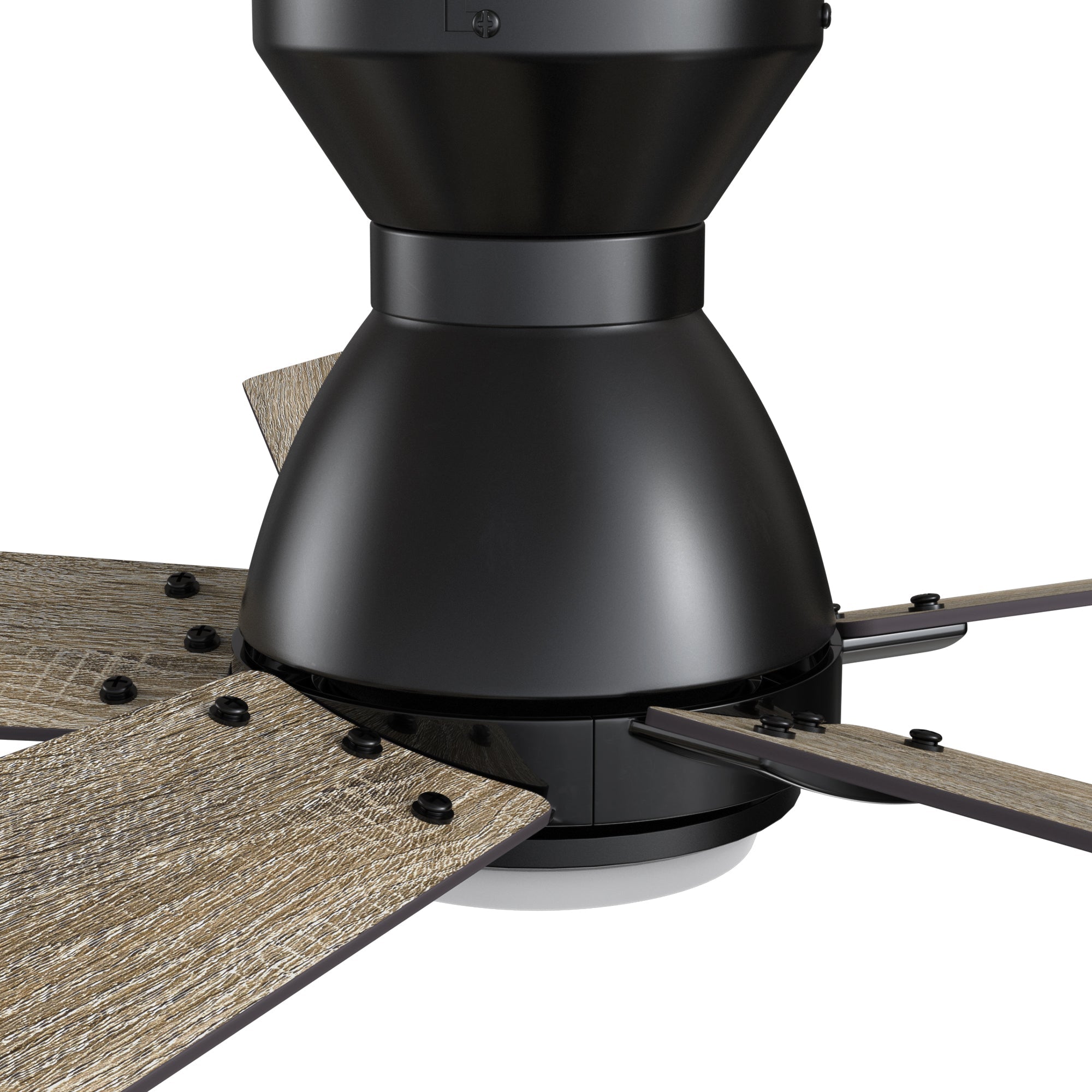 Aspen Low Profile Smart Ceiling Fan with LED Light and Remote Control - 48 Inch, Dimmable, Quiet, Energy Efficient for Bedroom, Living Room, Patio Indoor Outdoor Use