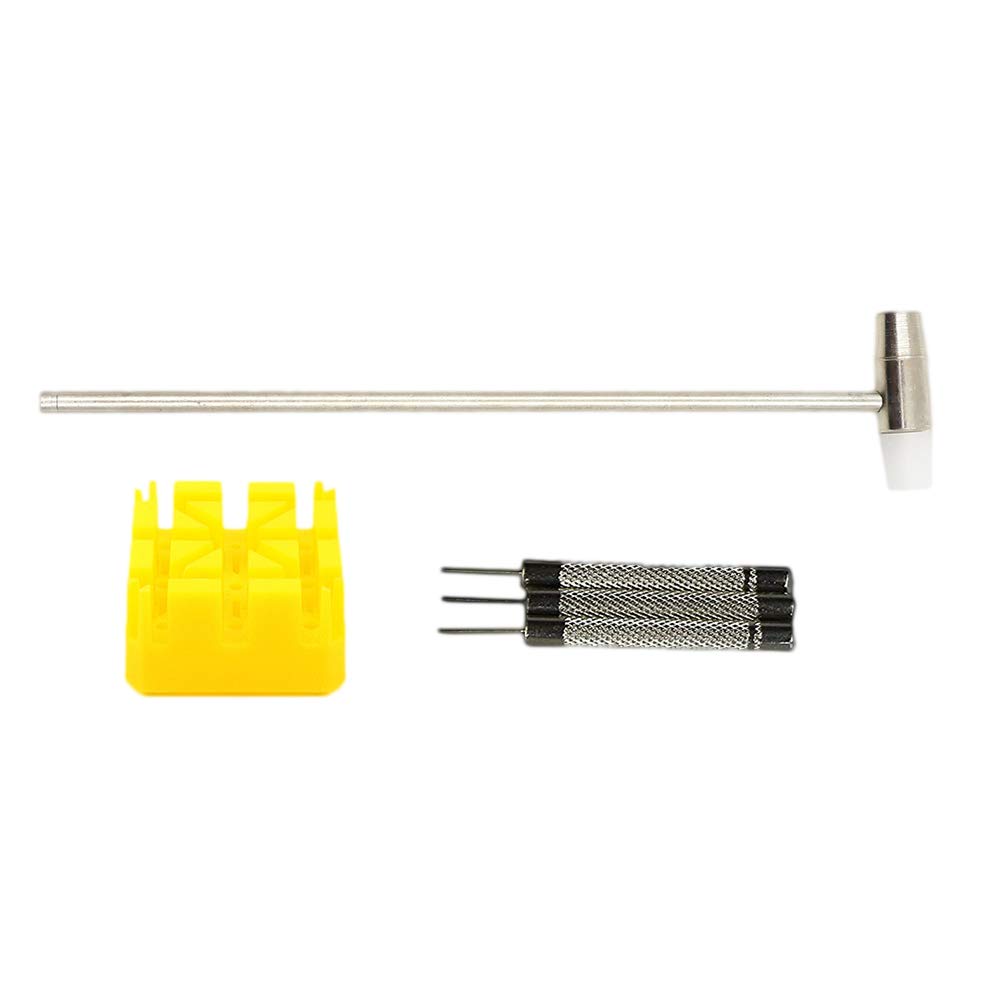 Professional Watch Repair Kit - 5pcs Tool Set for Band Link & Case Opener | DIY Watch Maintenance