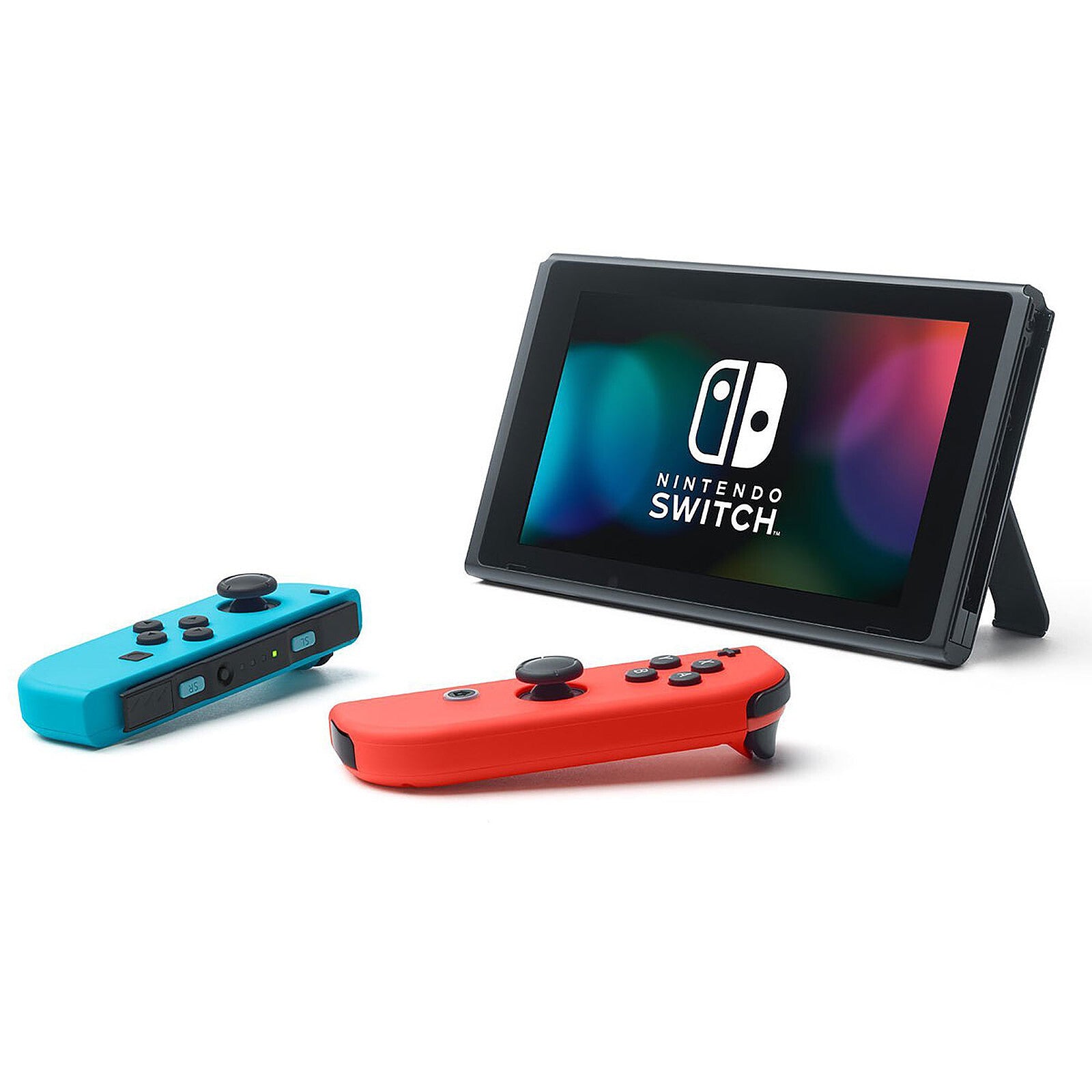 Nintendo Switch Console - Blue & Red Joy-Con [HAC-001] - Portable Gaming System for Home & Travel Entertainment