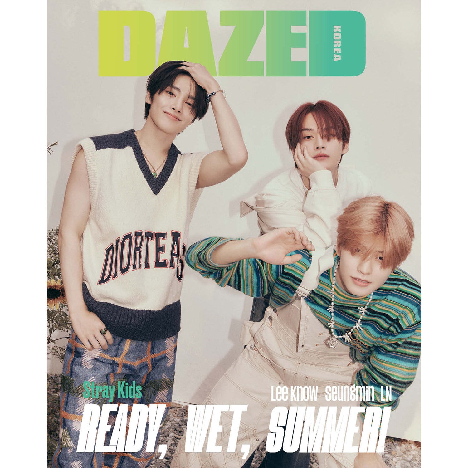 DAZED 'JULY 2023' STRAY KIDS Magazine - K-Pop Photoshoot & Interview Collection | Perfect for K-Pop Fans, Collectors and Fashion Enthusiasts