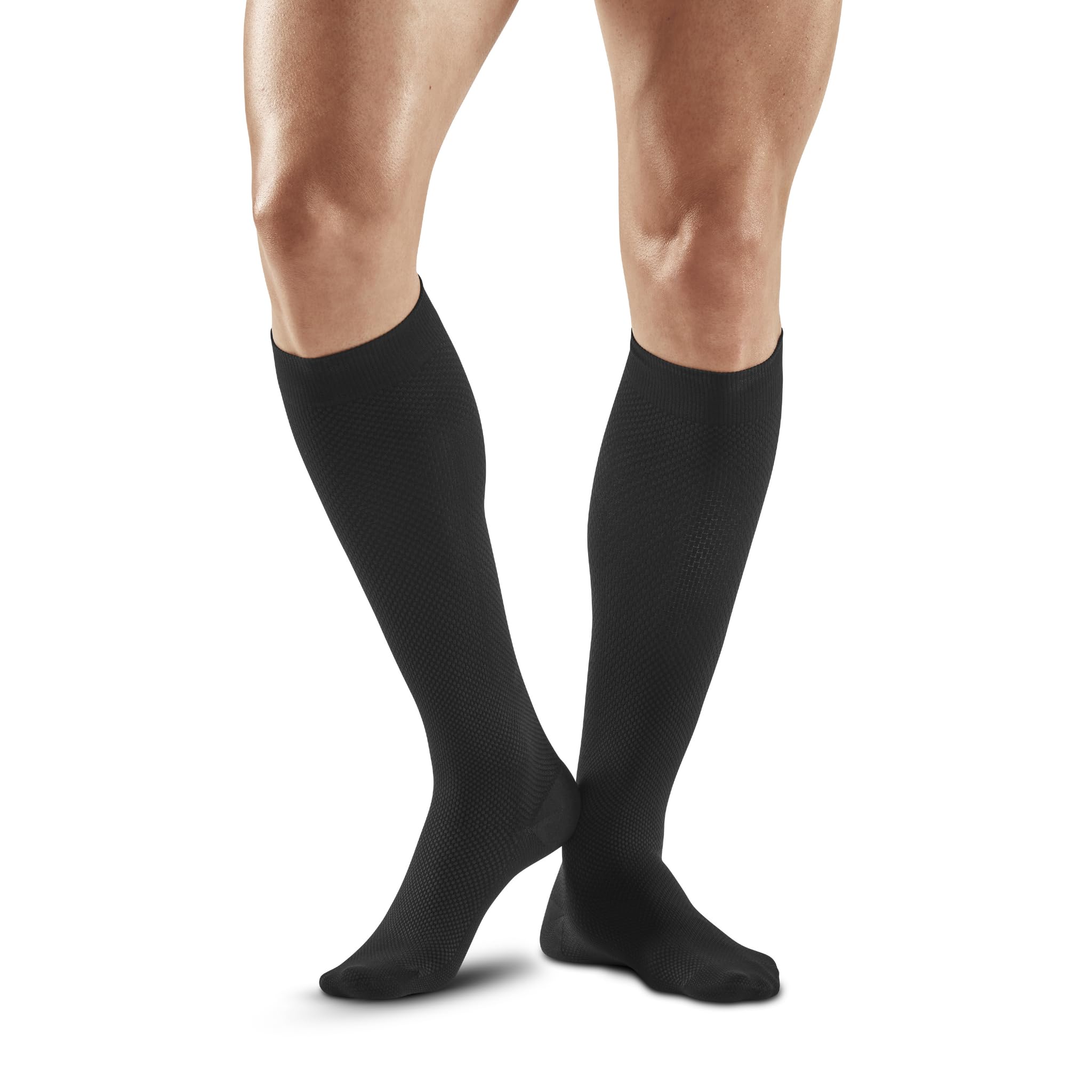 CEP Men’s Allday Knee High Compression Wool Socks for Business, Dress & Travel - Moisture Wicking, Arch Support & Pain Relief - Perfect for Office, Flying & Long Workdays