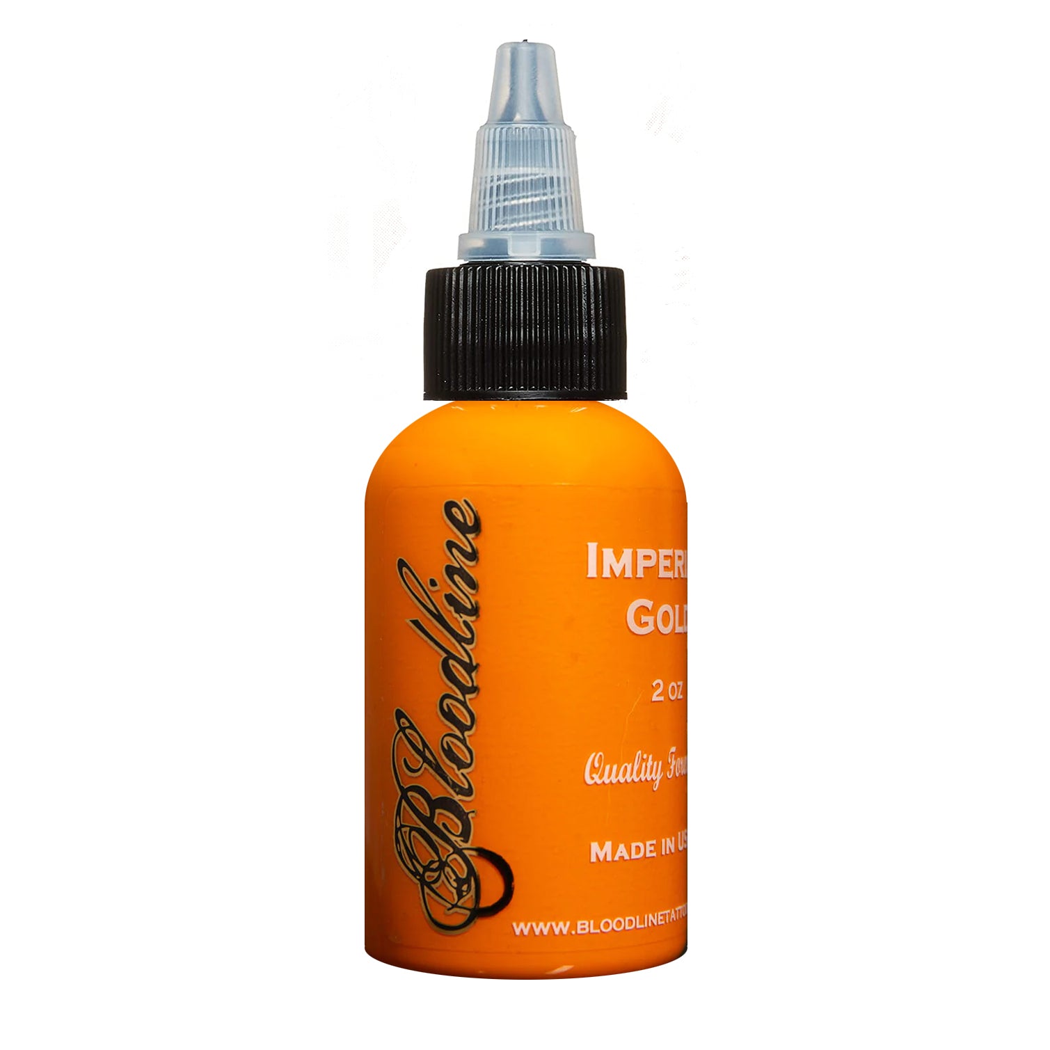 Premium Bloodline Tattoo Ink - Imperial Gold Professional Tattoo Pigment for Artists | Safe, Vibrant & Long-Lasting | Ideal for Tattoo Studios & Body Art Professionals