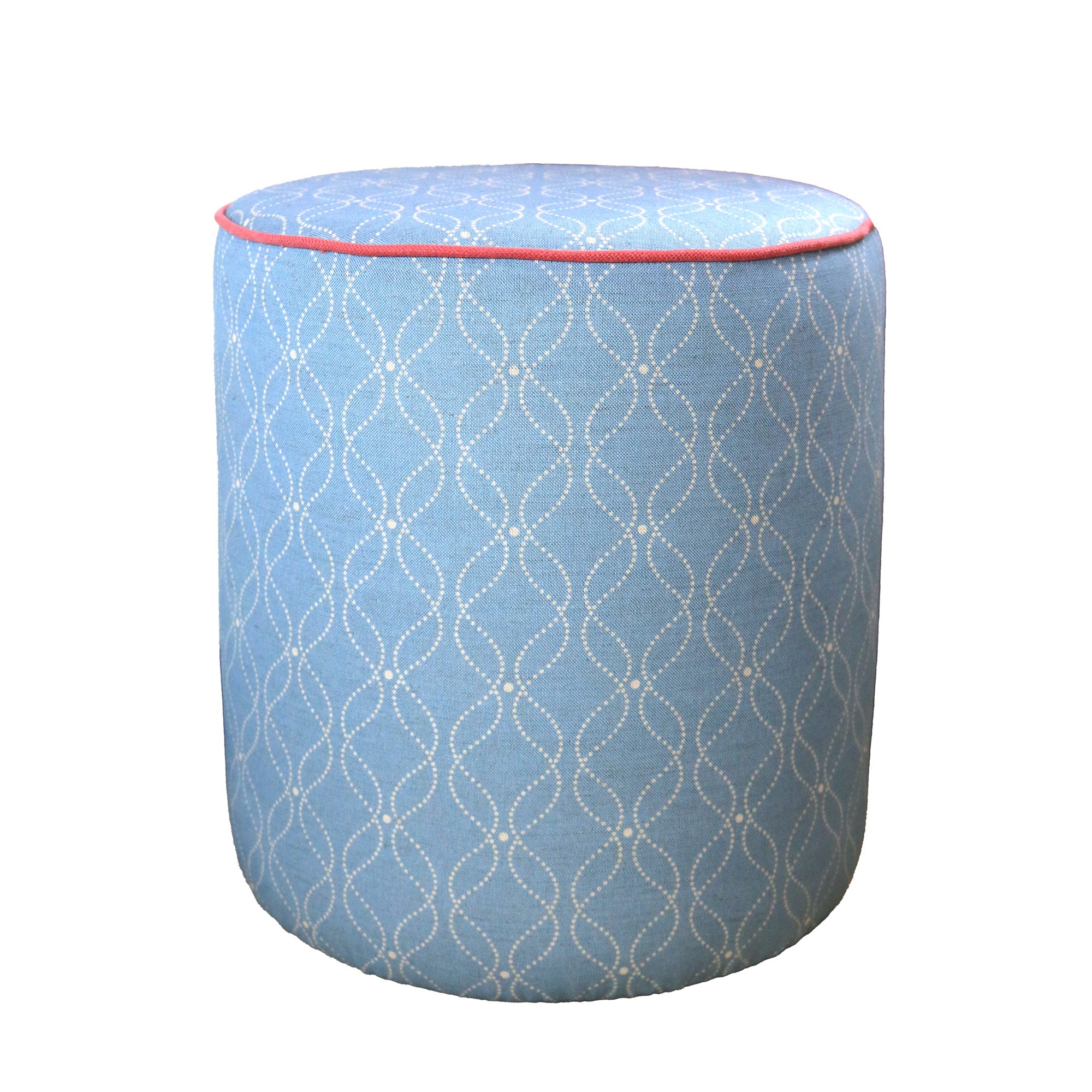 Premium Shaftesbury Piped Drum Stool - Custom Fabric Options | Adjustable Height Drum Throne for Drummers & Musicians | Perfect for Home Studios, Live Performances & Practice Sessions