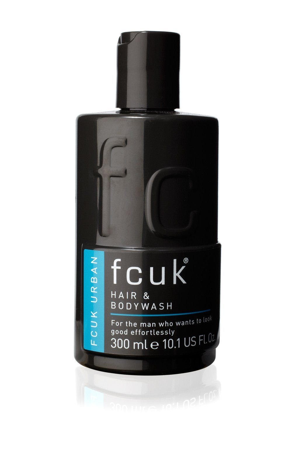 FCUK Hair and Body Wash for Men & Women - 300ml Refreshing Shower Gel for Daily Use, Gym & Travel