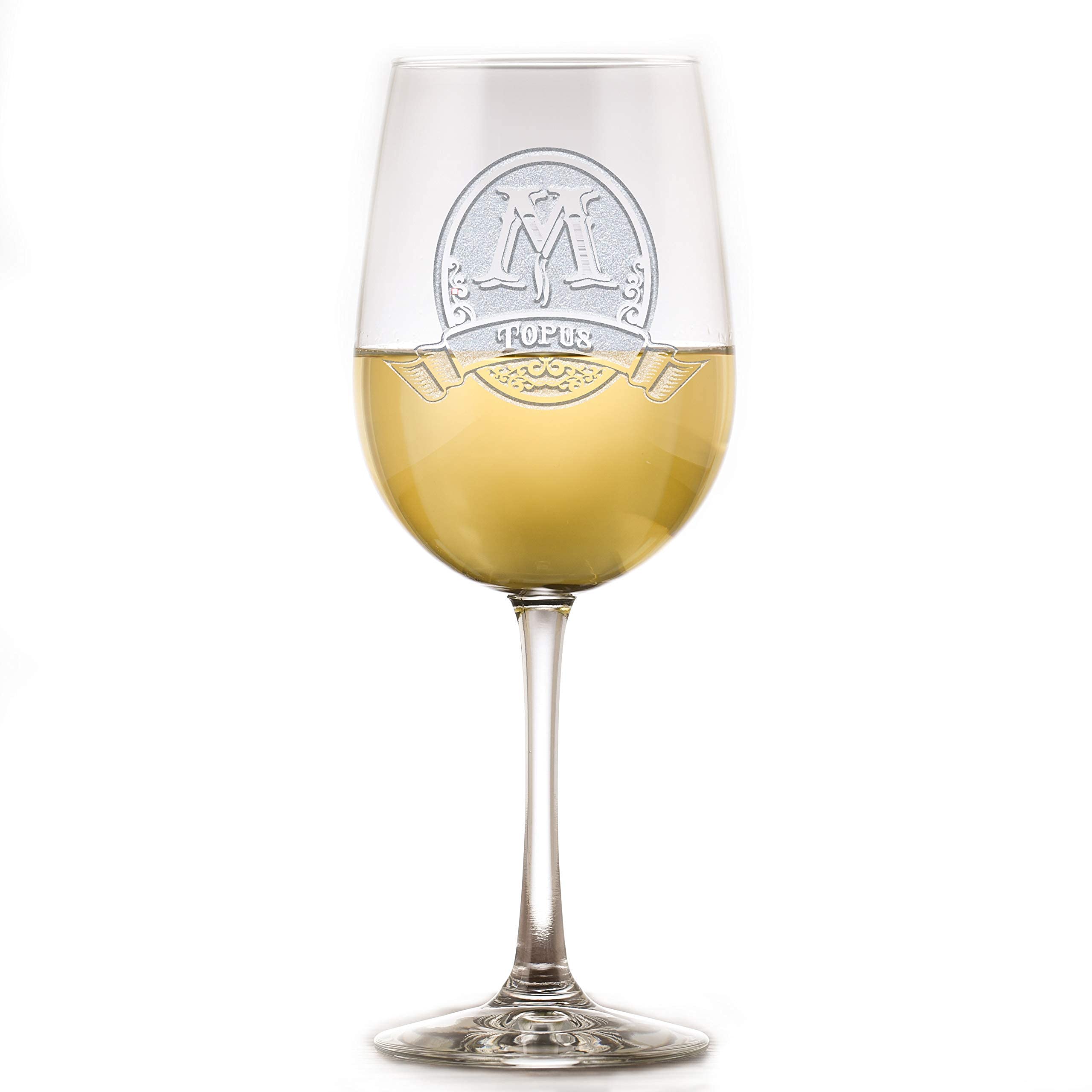 Personalized Engraved Wine Glasses Set of 4 - Custom Gift for Wine Lovers - Perfect for Weddings, Anniversaries & Romantic Dinners
