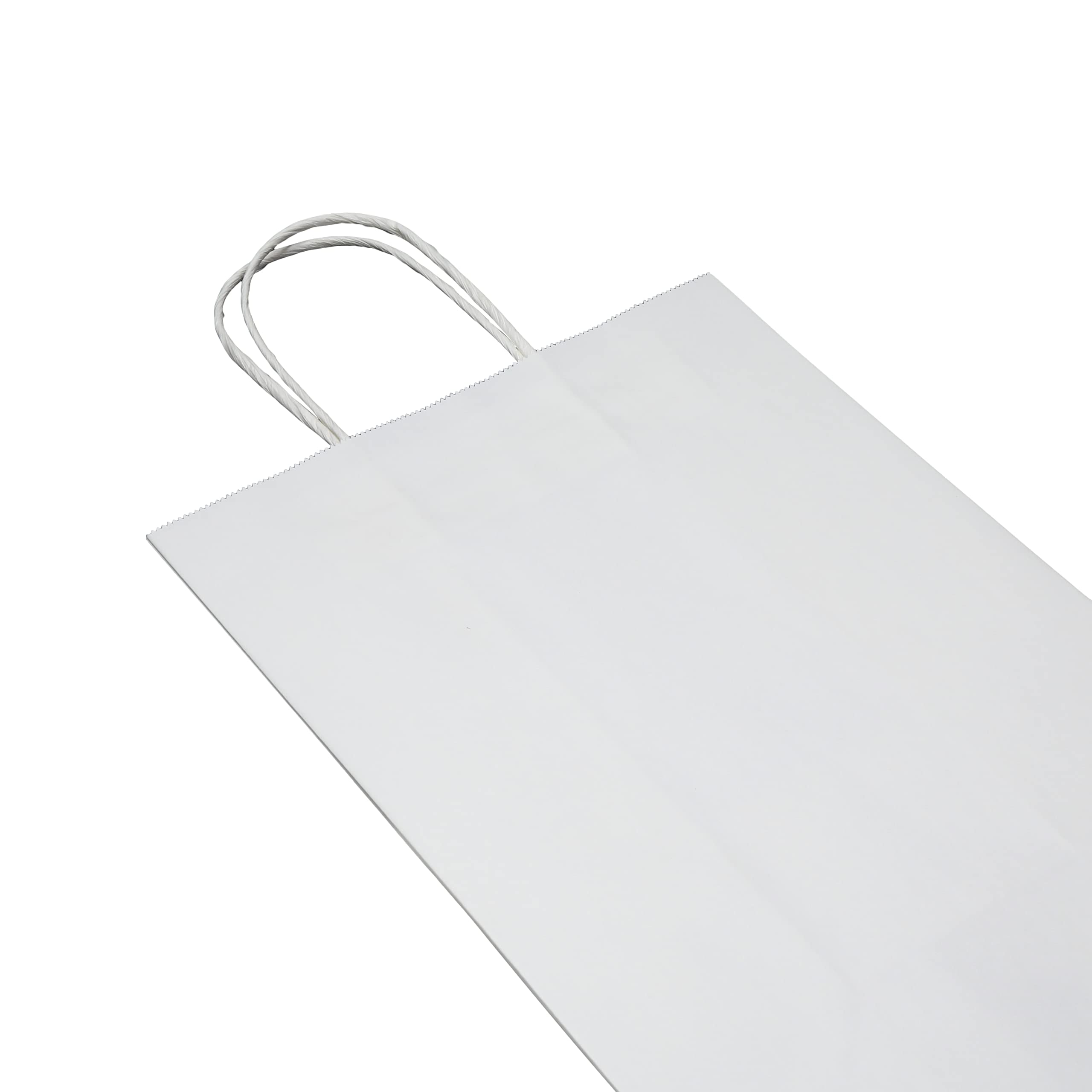 Premium White Kraft Paper Tote Bags 9