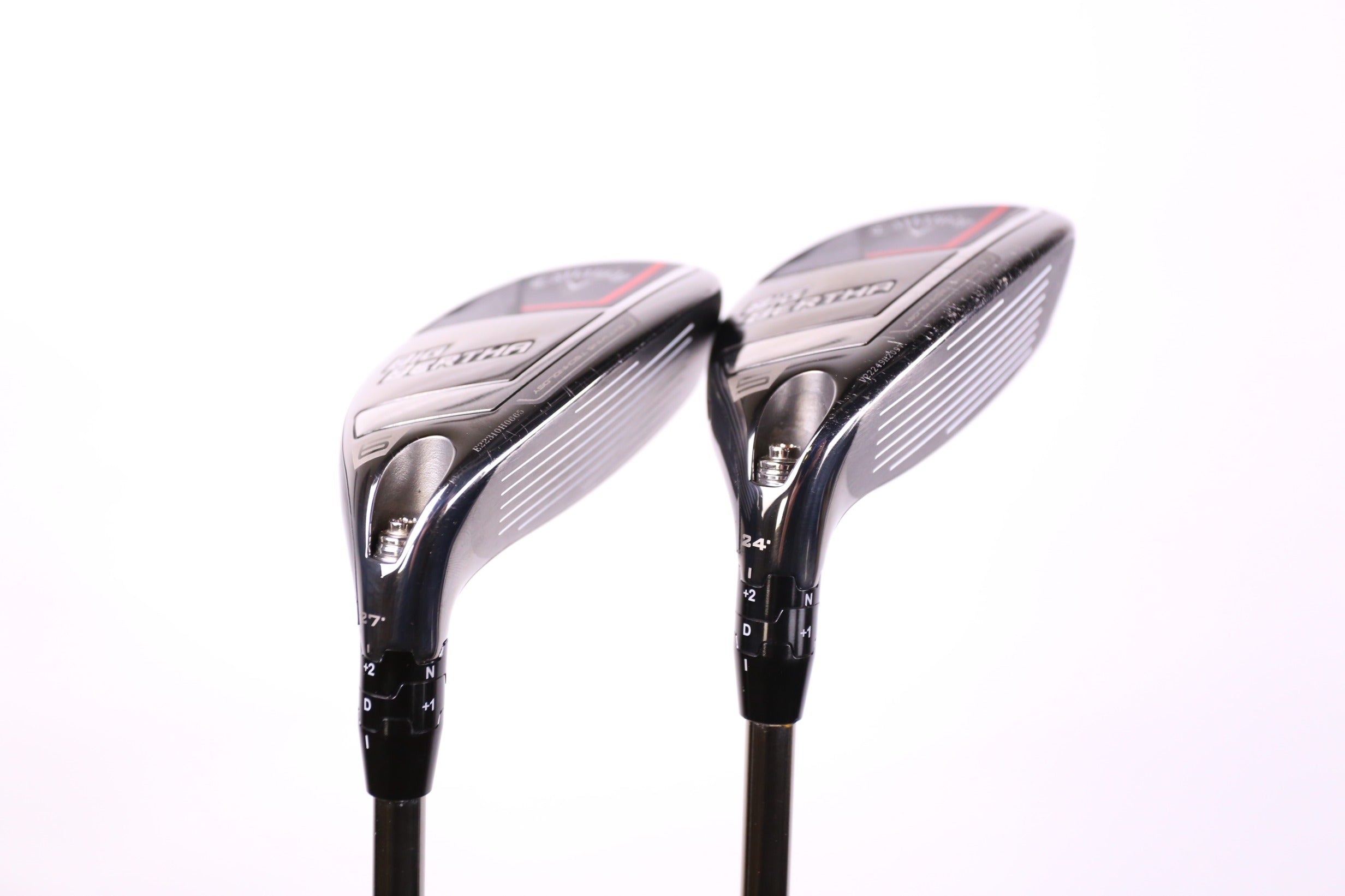 Used Callaway Big Bertha 23 Hybrid Golf Club Set - Right Handed 5H & 6H with Seniors Flex - Perfect for Senior Golfers & High Handicap Players on the Course