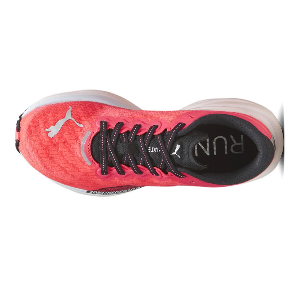 PUMA Women's Deviate Nitro 2 Running Shoes - Lightweight Cushioned Sneakers for Women - Red - Size 6 M - Perfect for Road Running, Jogging & Gym Workouts
