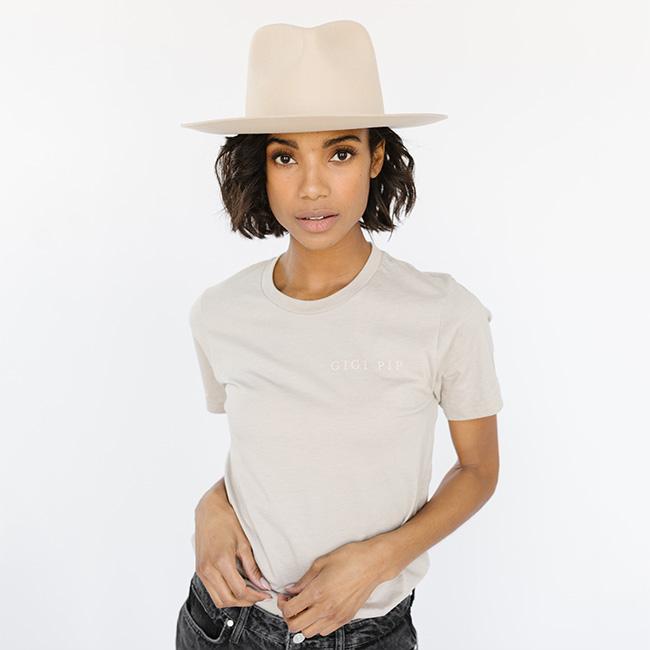 Gigi Pip Tee - Stylish Women's T-Shirt for Casual Wear & Everyday Outfits | Comfortable Cotton Blend Top for Work, Travel & Weekend Looks