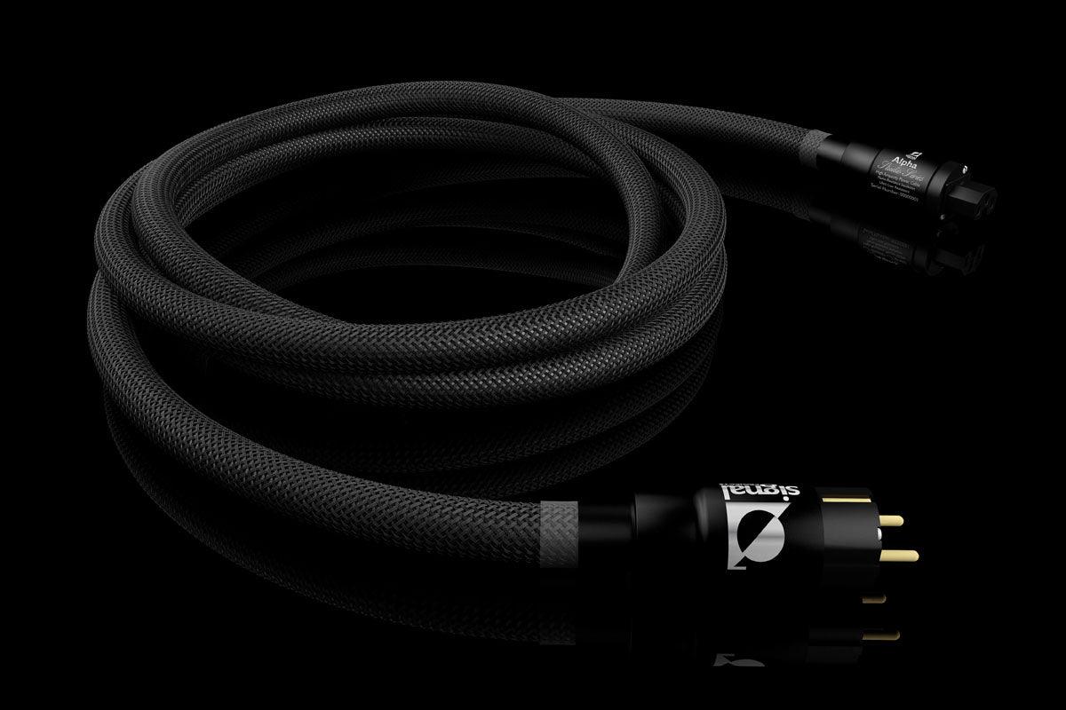 Signal Projects Alpha Power Cable - High-Performance Audio Cable for Studio & Home Theater - Perfect for Audiophiles, DJs, and Music Producers