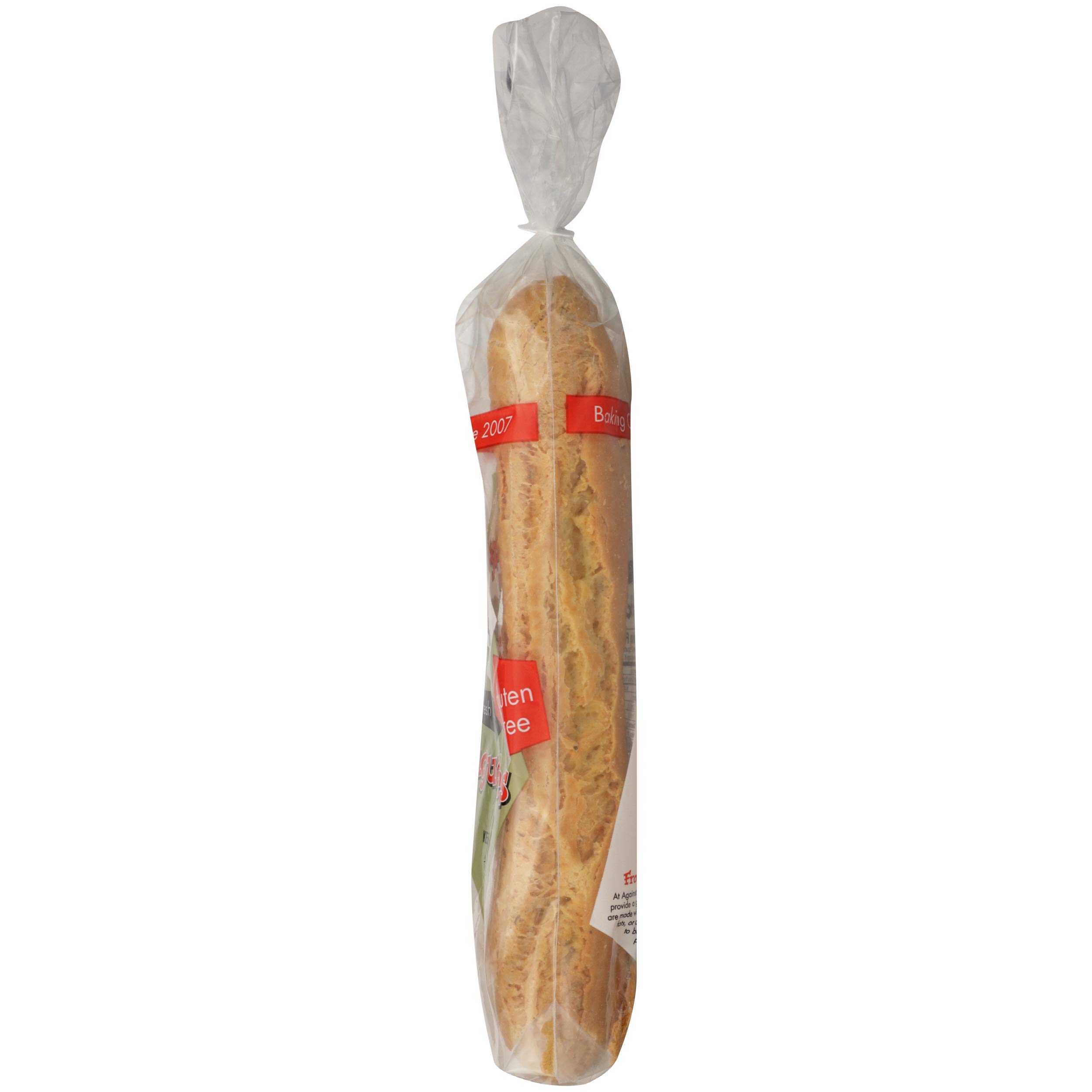 Gluten-Free Rosemary Baguette by Against The Grain - 15 oz | Artisan Bread for Low-Carb & Keto Diets | Perfect for Sandwiches, Charcuterie Boards & Holiday Meals
