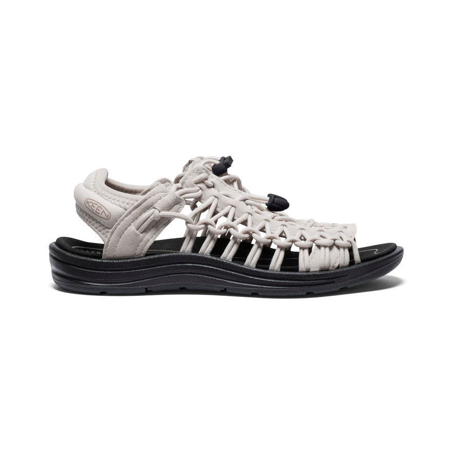 Women's UNEEK II Open Toe Sneakers - Lightweight Comfortable Walking Shoes | Silver Birch/Black Color | Perfect for Hiking, Travel & Casual Wear
