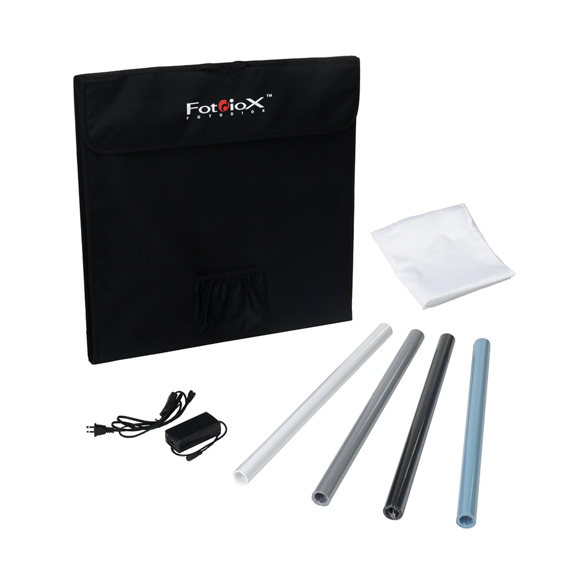 Fotodiox Pro LED Studio in a Box 24x24 - Professional Photography Lighting Kit for Portraits, Product Shoots & YouTube Videos - Perfect for Home Studios, Content Creators & Small Businesses