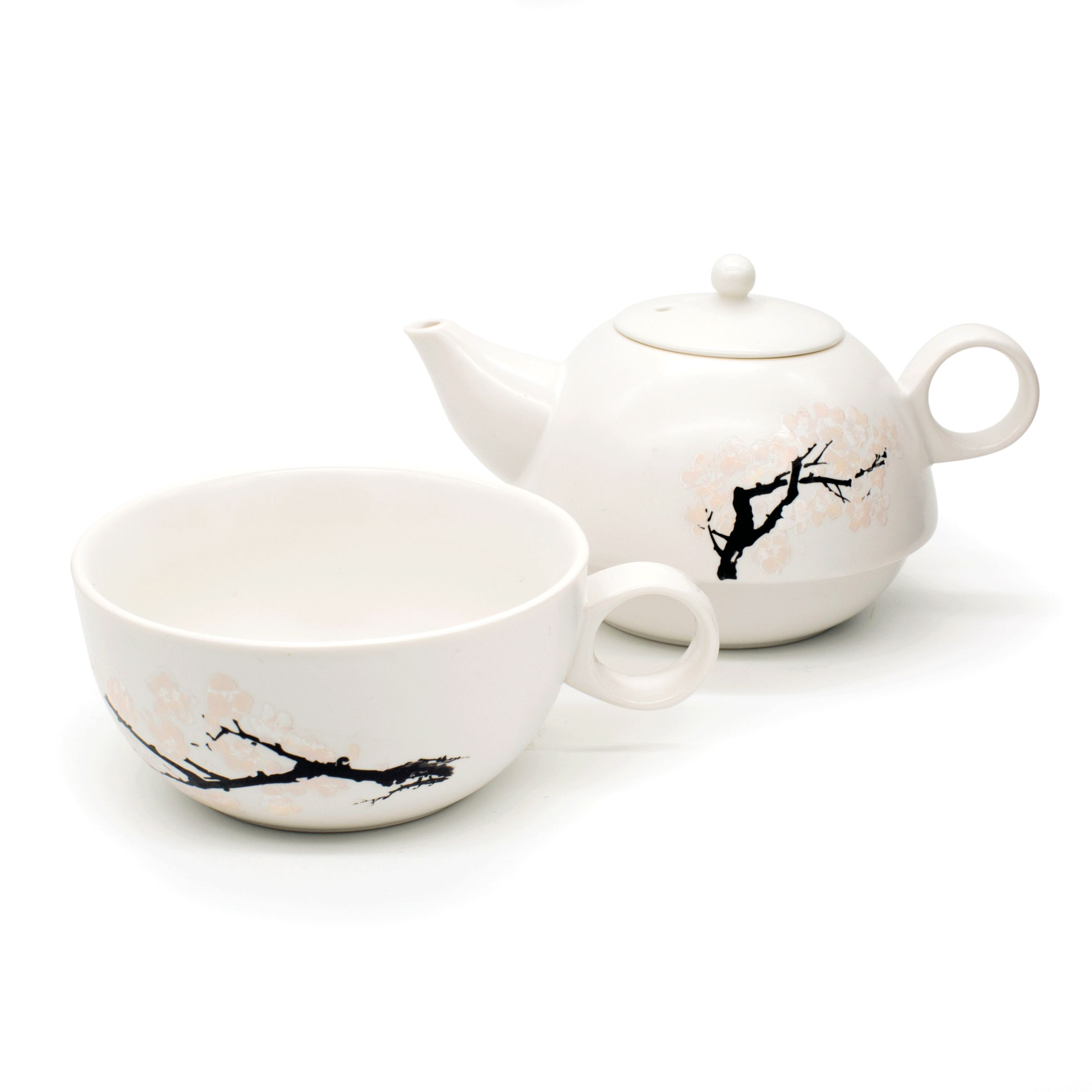 Elegant Blossom Morph Teapot - Ceramic Flower Design Tea Pot with Infuser - Perfect for Afternoon Tea, Gifts & Home Decor