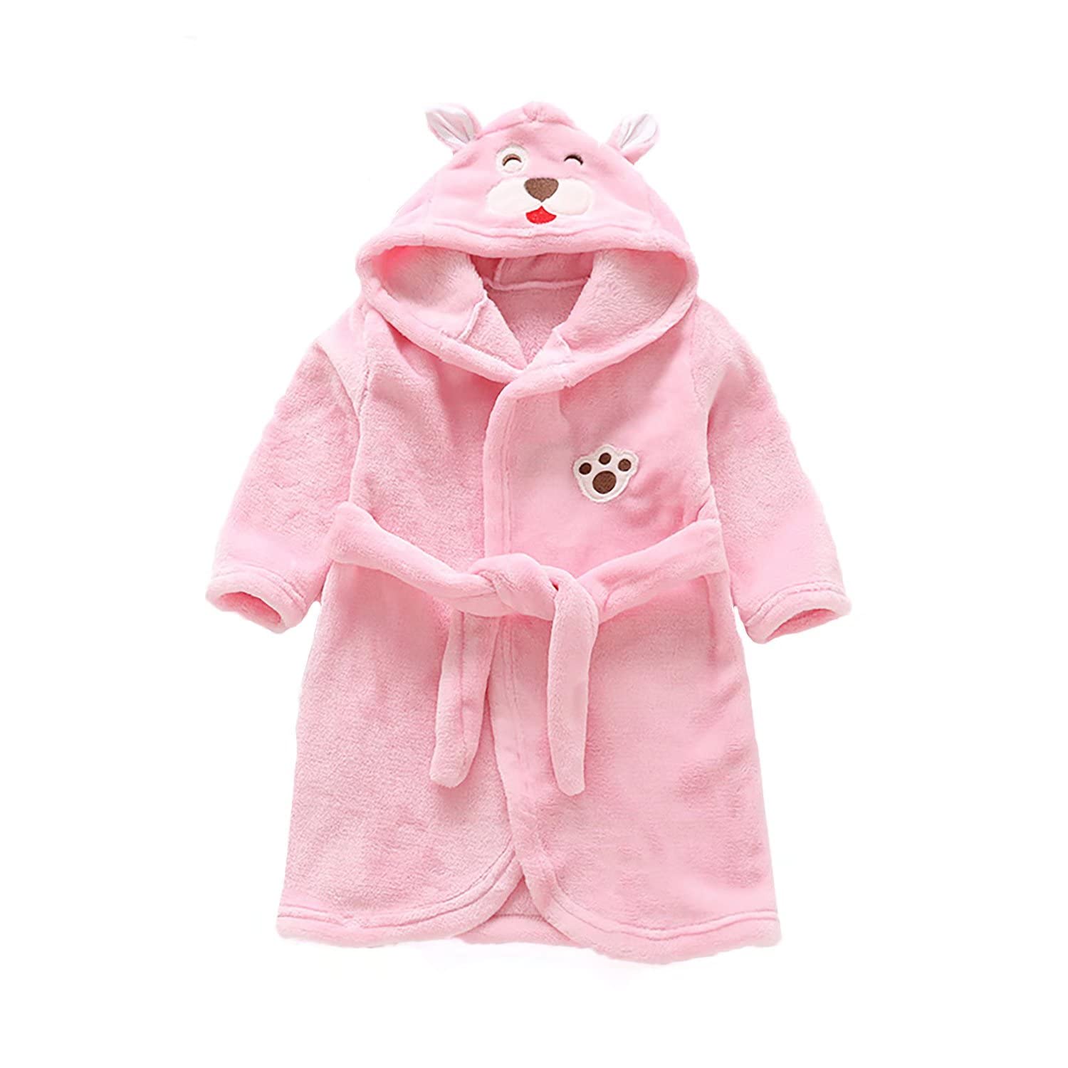 **JUNG KOOK Toddler Bathrobe for Boys & Girls - Soft Flannel Winter Night Robe with Cartoon Design - Cozy Sleepwear for Kids Bedtime & Bath Time**