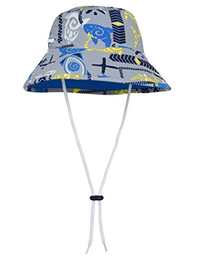 Tuga Boys Reversible Bucket Hats for Men & Women - UPF 50+ Sun Protection Summer Hats for Beach, Hiking & Outdoor Activities