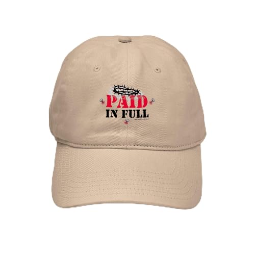 Khaki - Jesus Paid in Full Cap