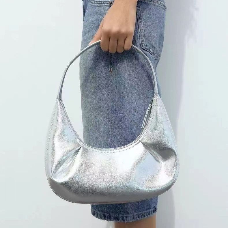 Vegan Leather Selenodont Shoulder Bag - Stylish Underarm Tote Purse for Women | Perfect for Work, Travel & Everyday Use