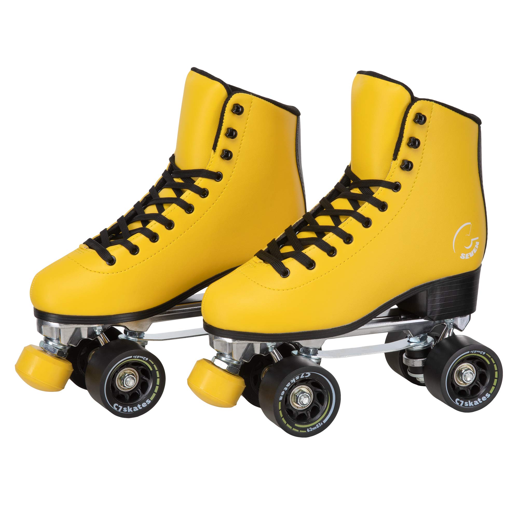 C7 Dark Magic Quad Roller Skates for Outdoor & Rink Skating