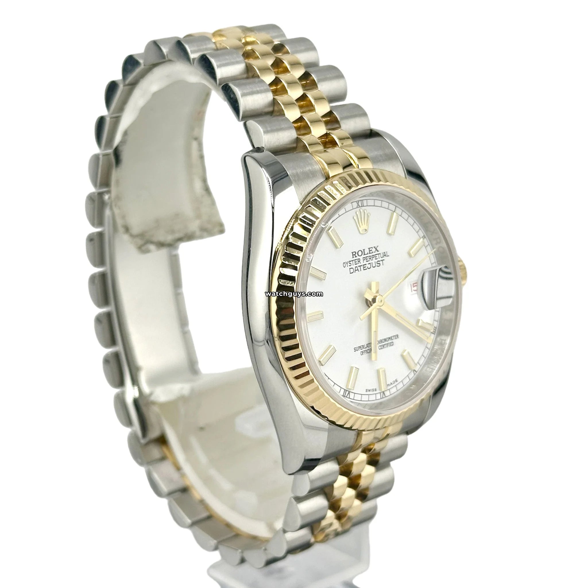 Rolex Datejust 116233 Men's Watch - Roulette Date Automatic Stainless Steel & Gold - Luxury Dress Watch for Business & Formal Occasions