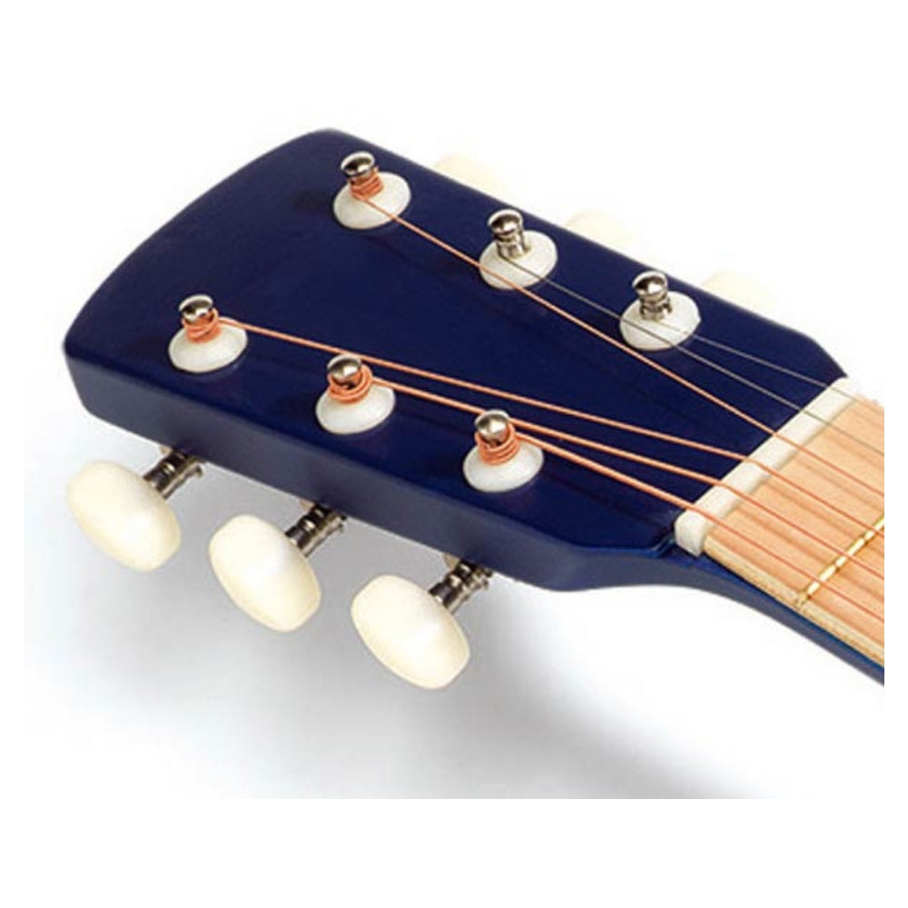 Djeco Animambo Toy Guitar for Kids - 6 Metallic Strings Musical Instrument - Perfect for Pretend Play, Music Learning & Early Childhood Development