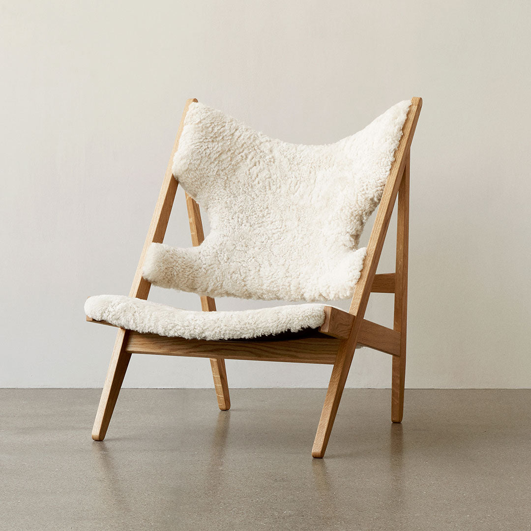 Cozy Knitting Lounge Chair for Relaxation - Ergonomic Design with Soft Cushions - Perfect for Reading, Knitting, or Napping in Living Room & Bedroom