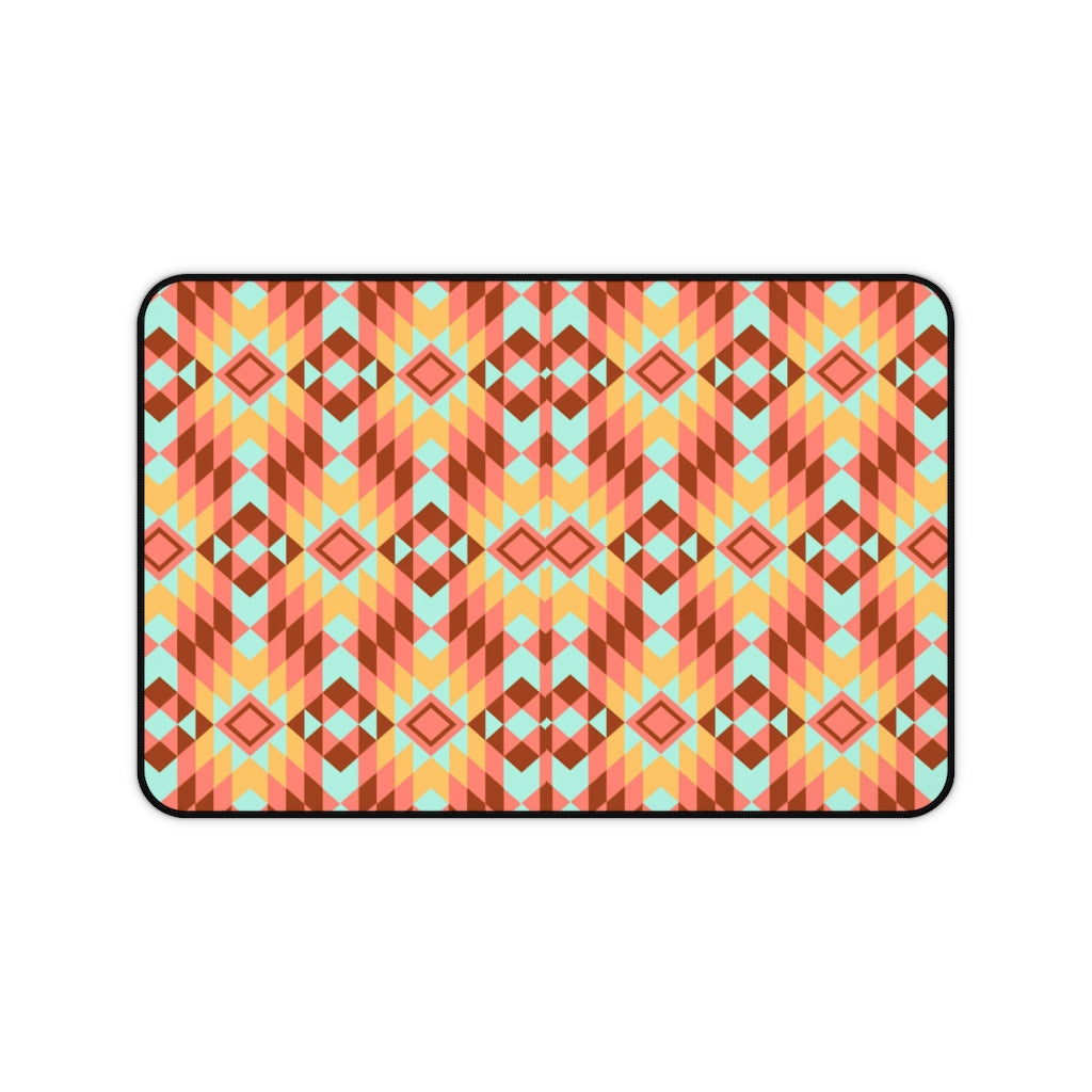 Boho Redwood Creek Southwestern Desk Mat - Large Mouse Pad & Desk Accessory (3 Sizes) - Perfect for Home Office, Gaming Setup & Workspace Decor