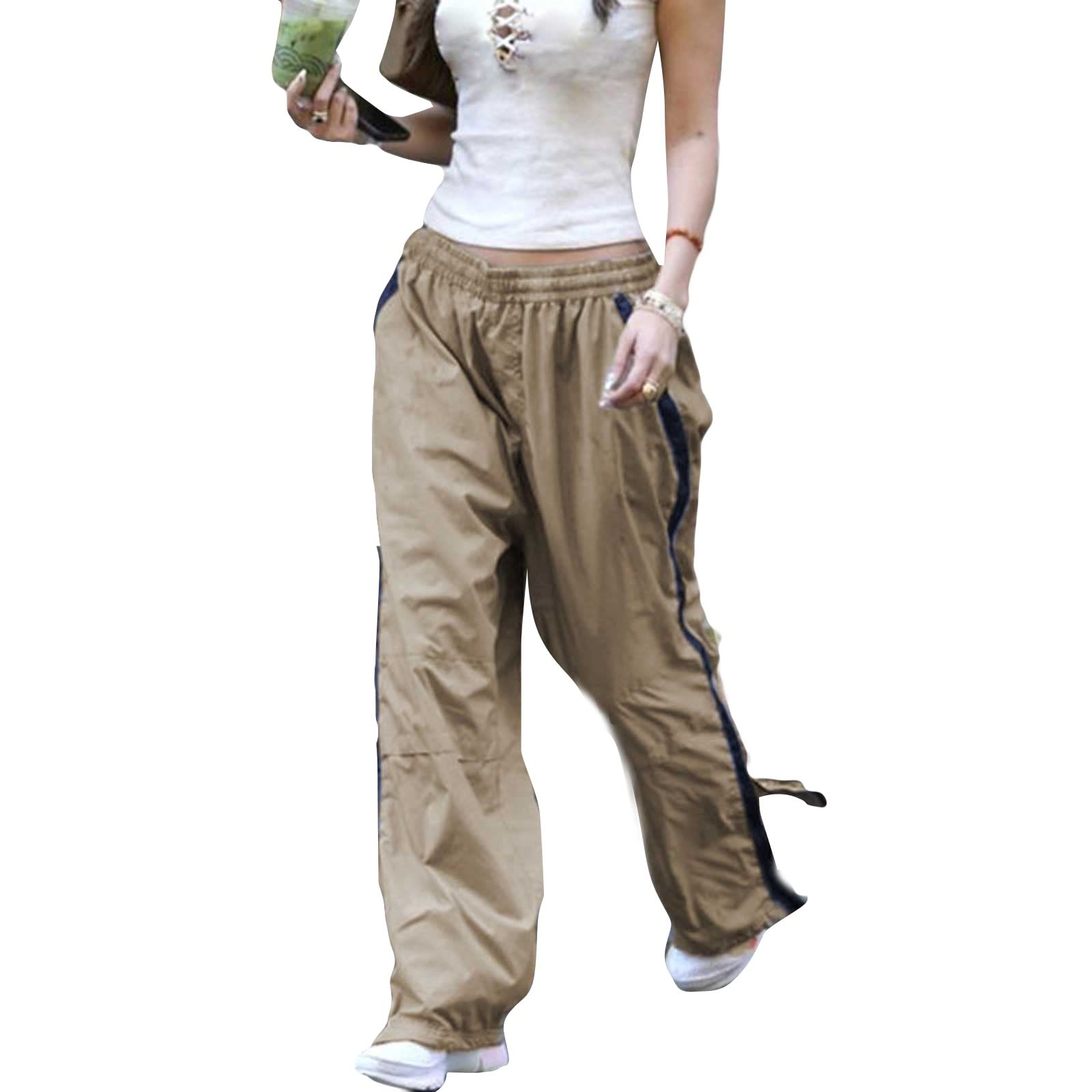Huazi2 Women's Bootcut Yoga Pants with Pockets - High Waisted Tummy Control Workout & Office Pants - Perfect for Yoga, Gym, Work & Casual Wear